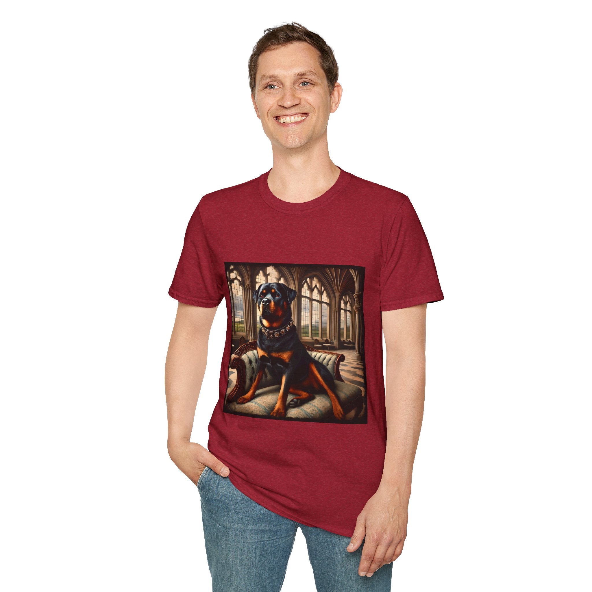 Rottweiler Poised Prince | Unisex Dog T-Shirt