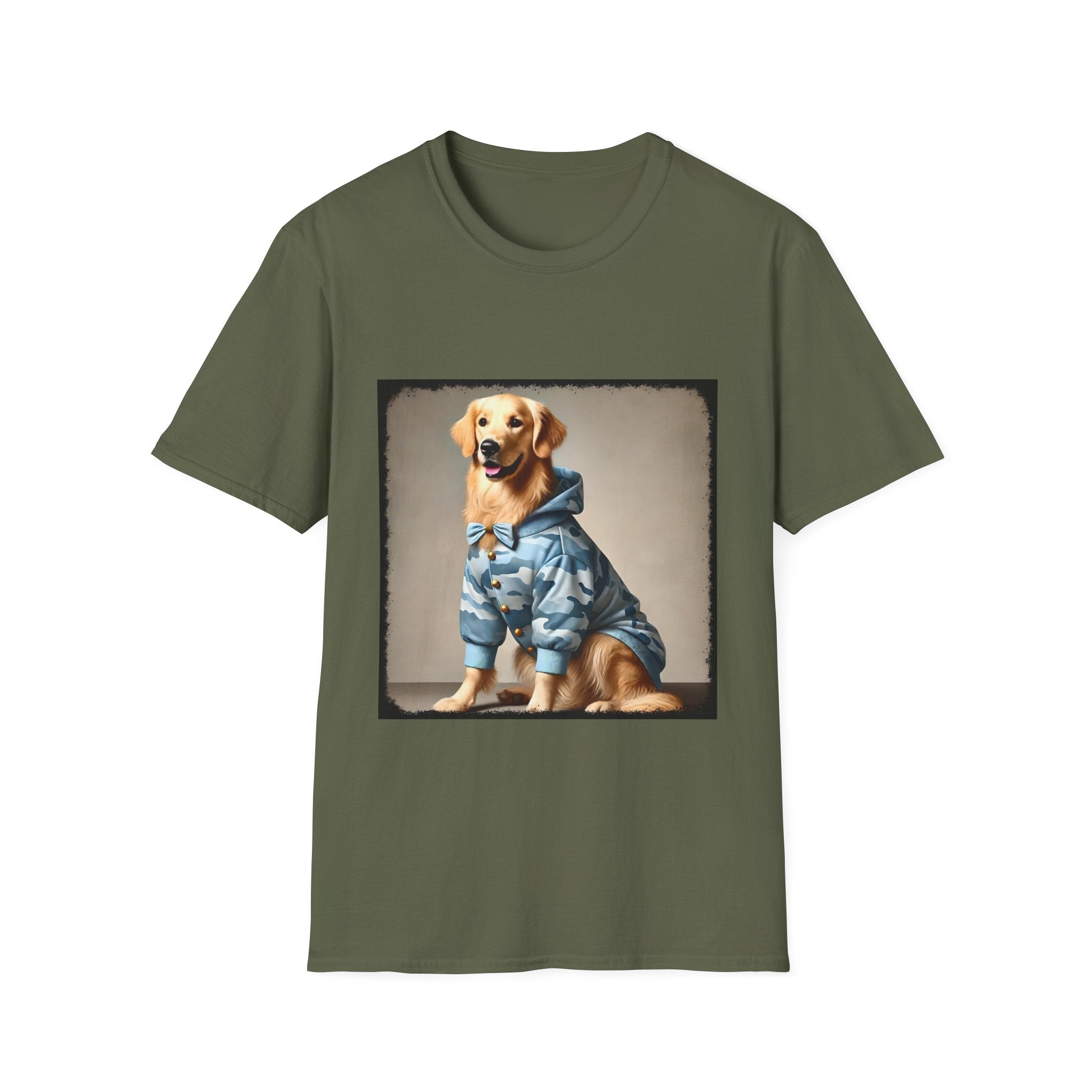 Golden Retriever Shirt | Blue Camo Cutie Dog Lover Tee