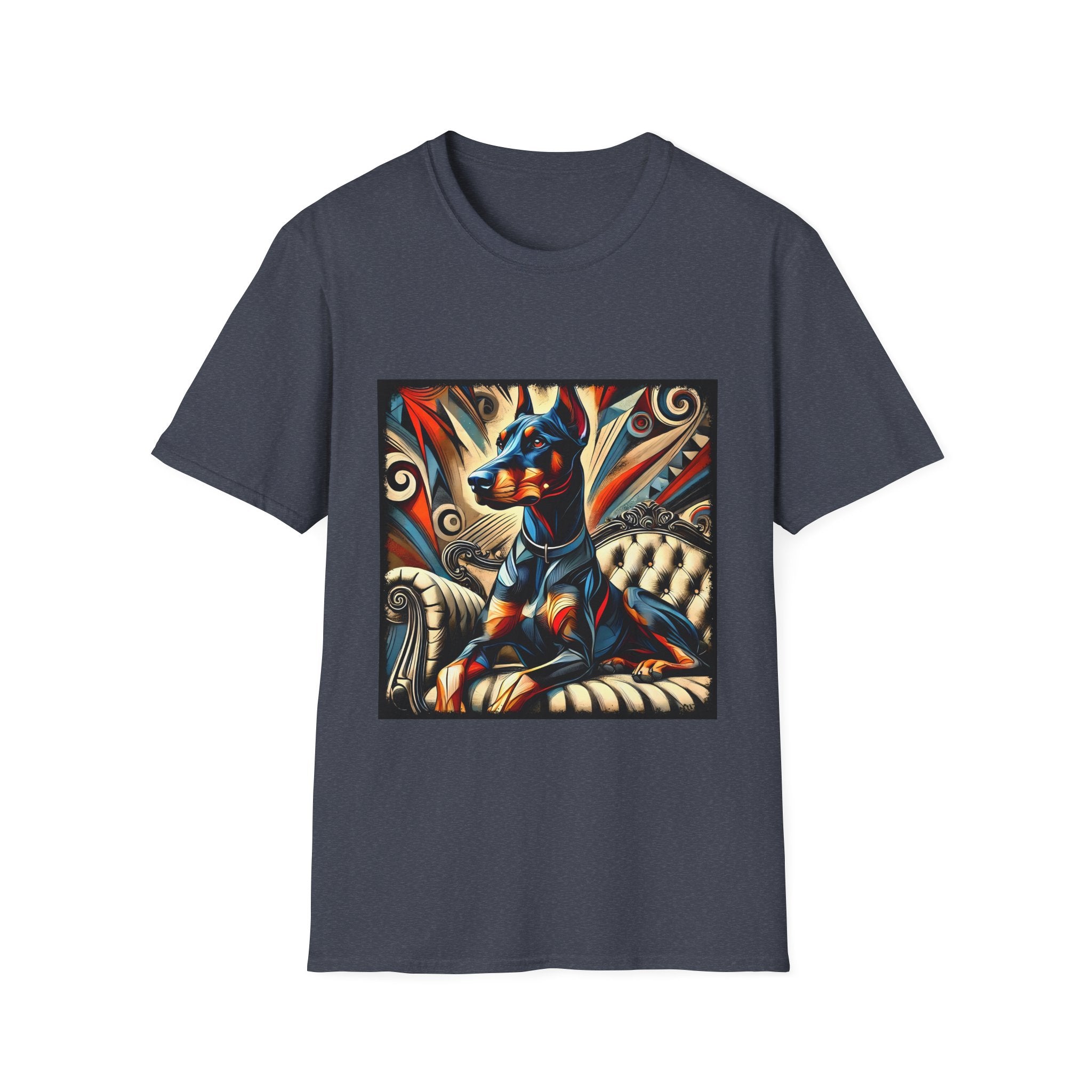 Doberman Pinscher Bold Rebel | Unisex Dog T-Shirt