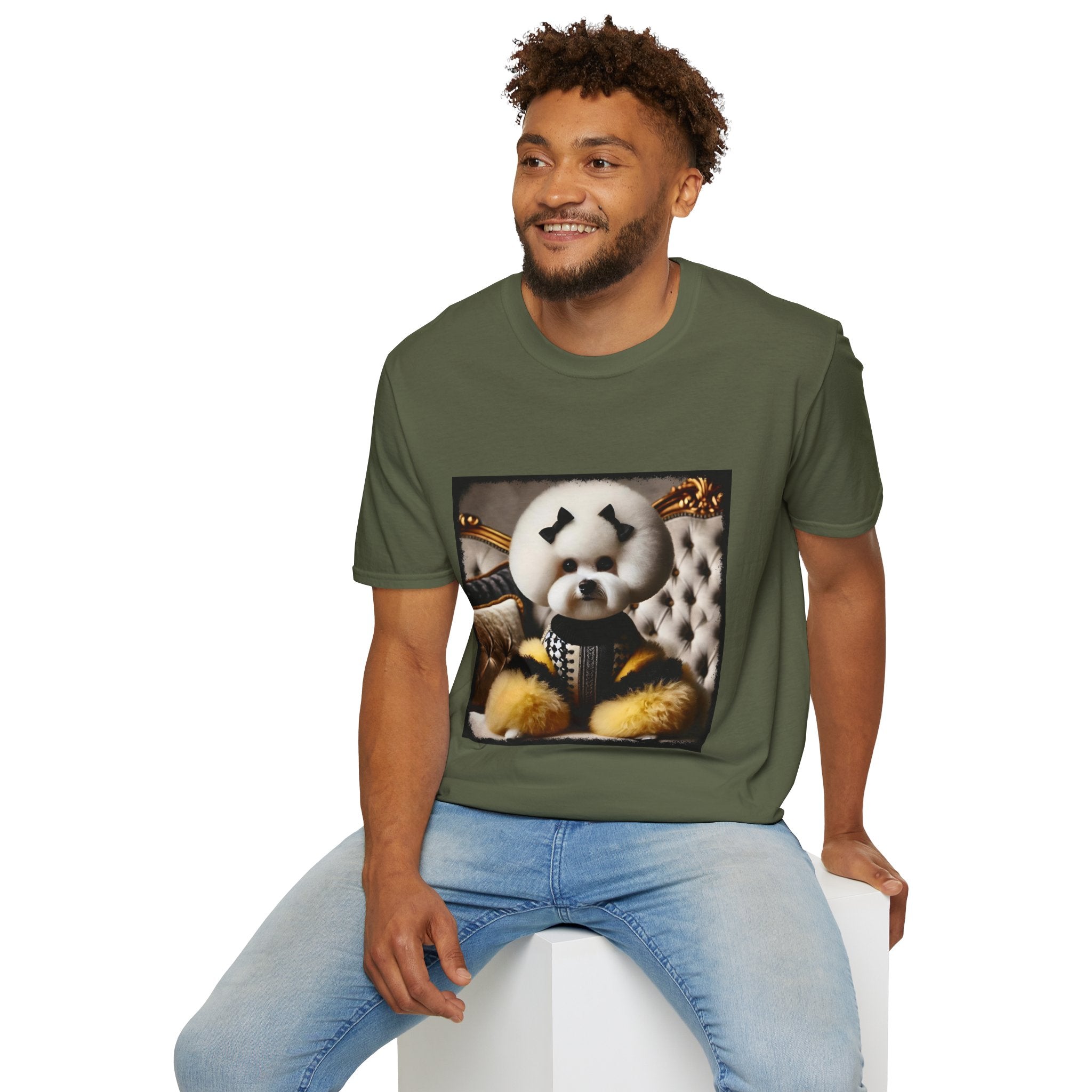 Bichon Frise Queen Bee | Unisex Dog T-Shirt