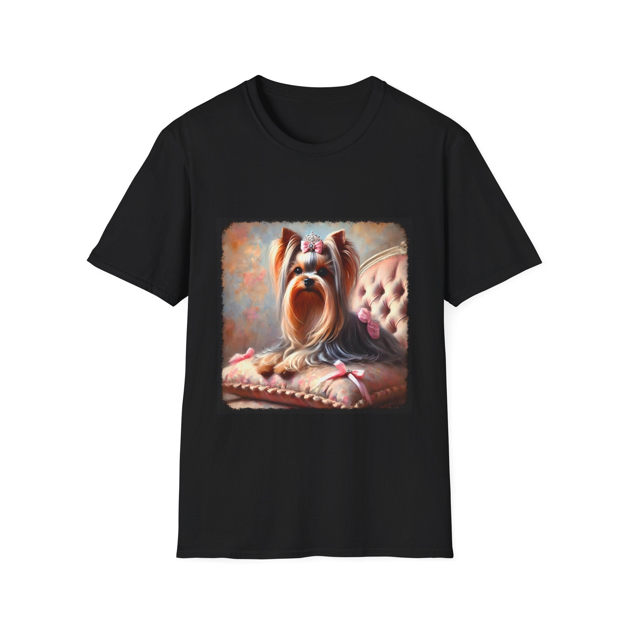 Yorkshire Terrier Bows and Diamonds Classic | Unisex Dog T-Shirt