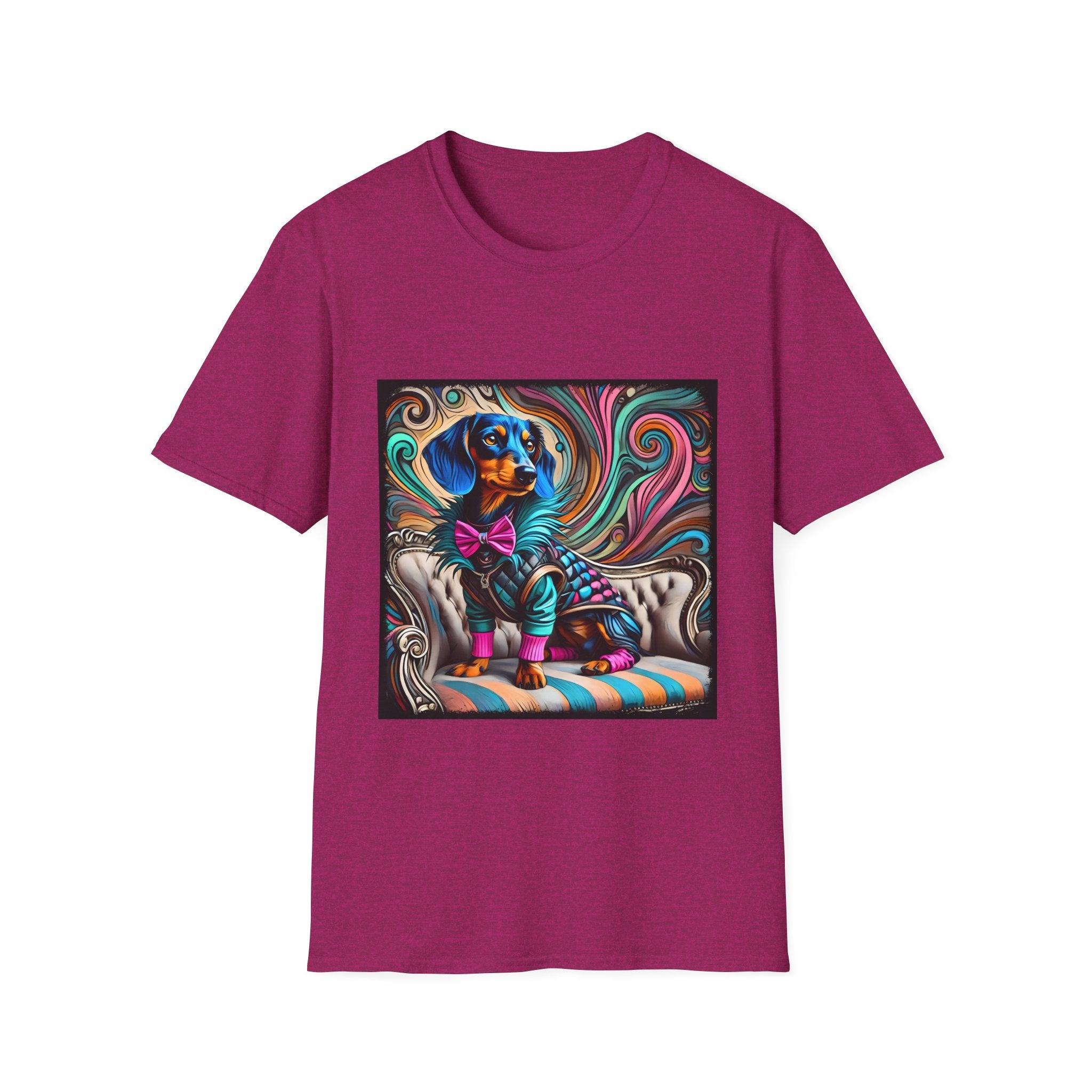 Dachshund Blue Rocker | Unisex Dog T-Shirt