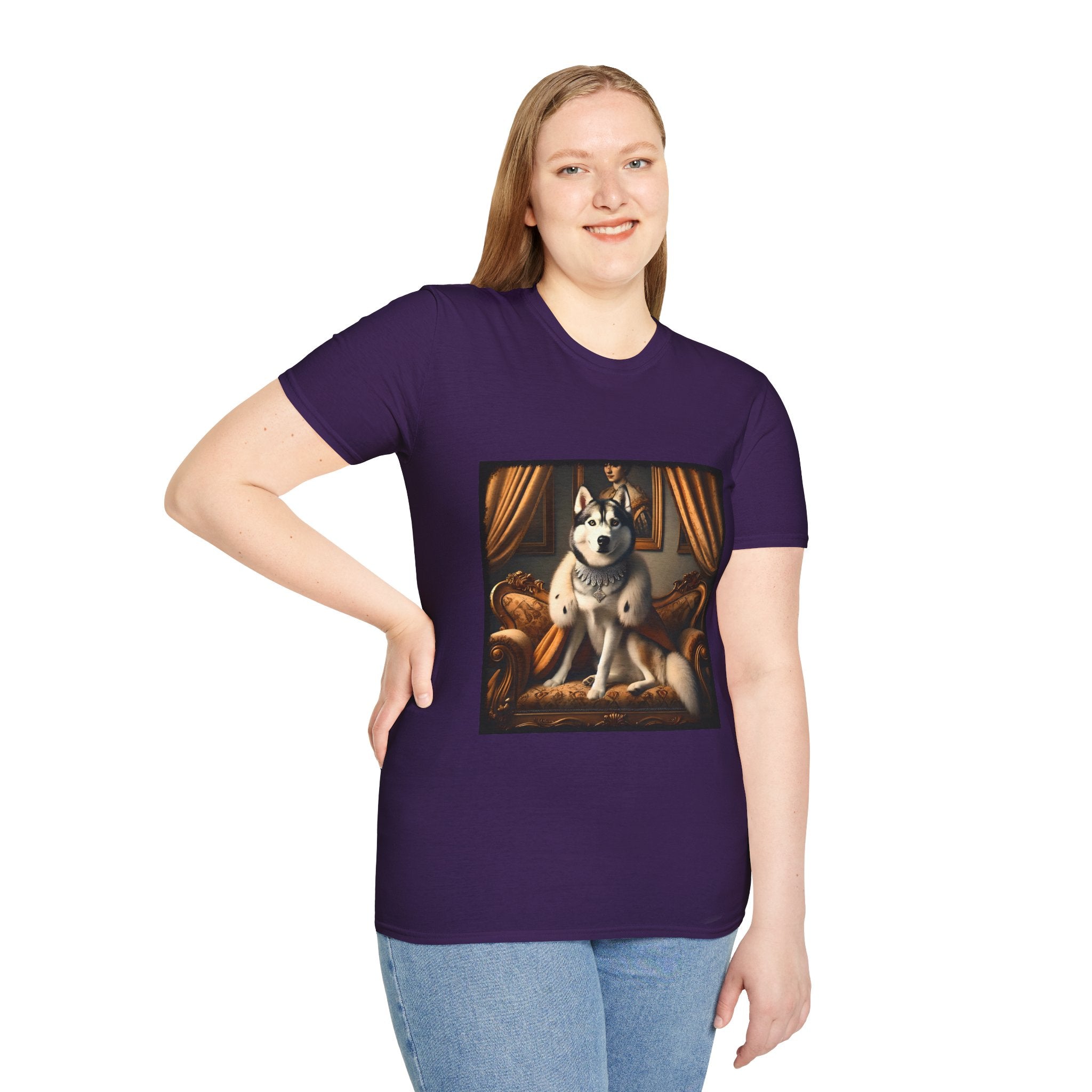 Siberian Husky Diamond Princess | Unisex Dog T-Shirt