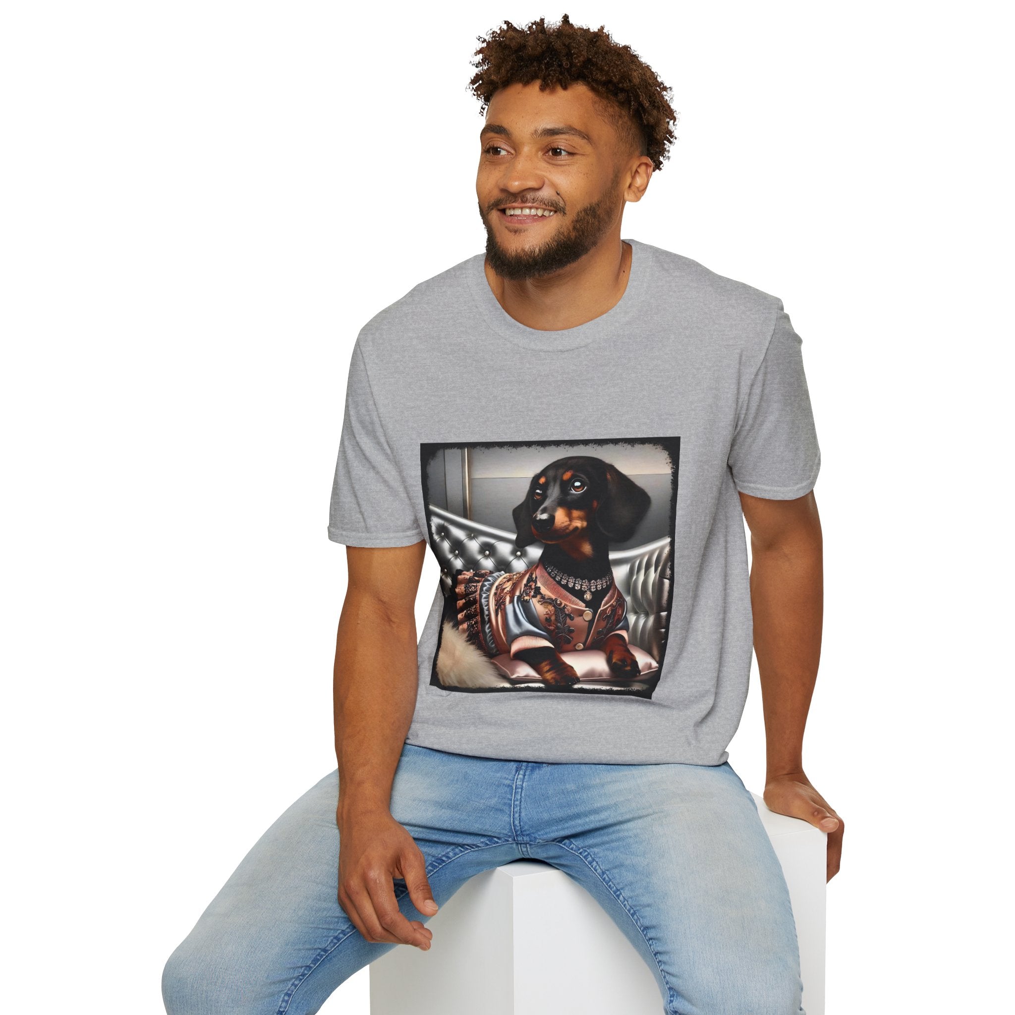 Dachshund Luxe Belle | Unisex Dog T-Shirt