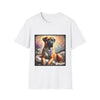 Bullmastiff Purple Bow Classic | Unisex Dog T-Shirt