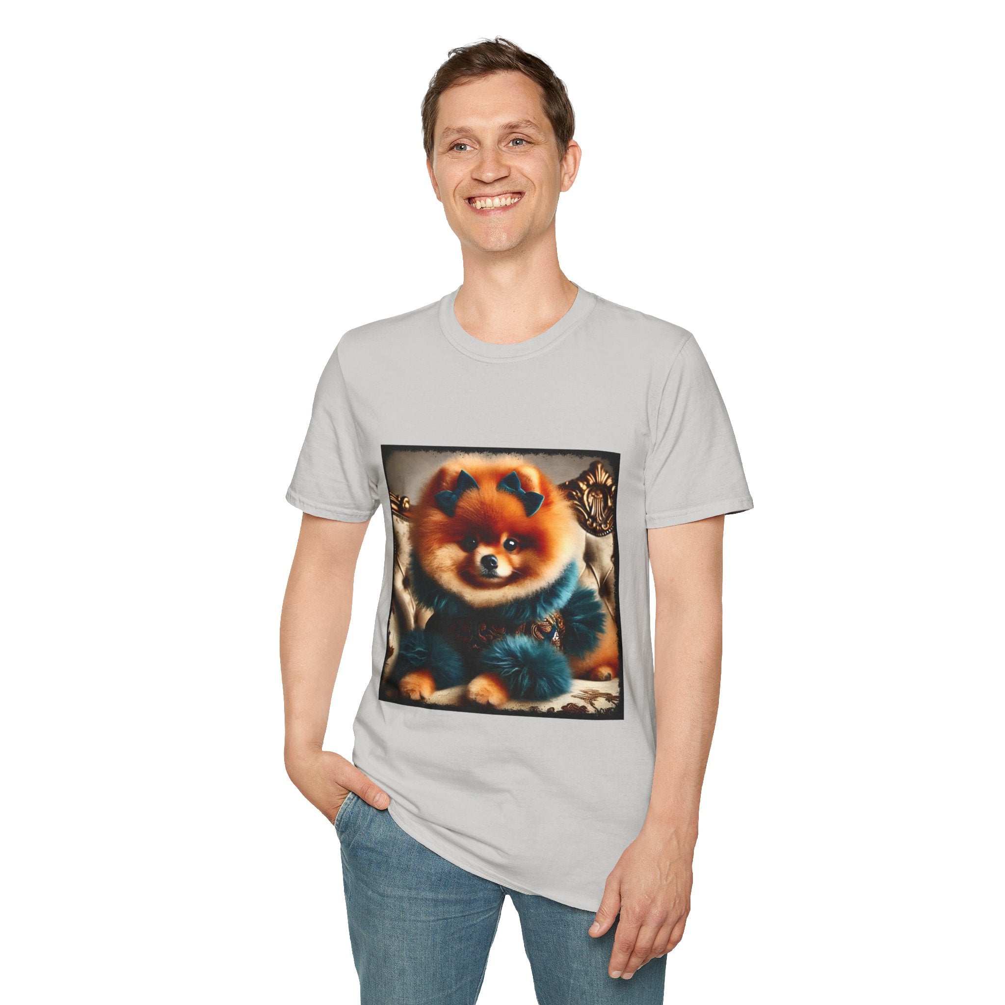 Pomeranian Pawsh Pawfluencer | Unisex Dog T-Shirt