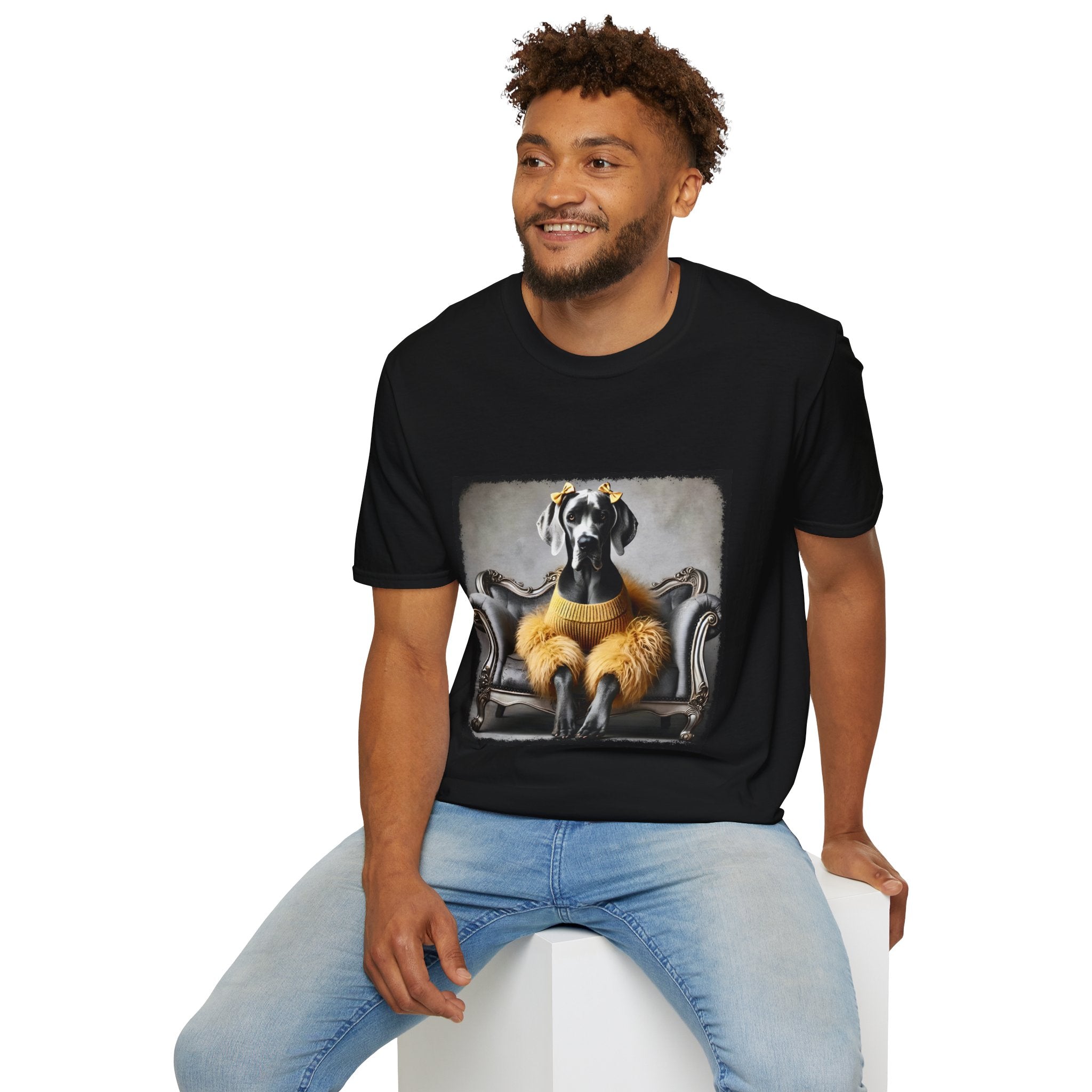 Great Dane Bold Beauty | Unisex Dog T-Shirt