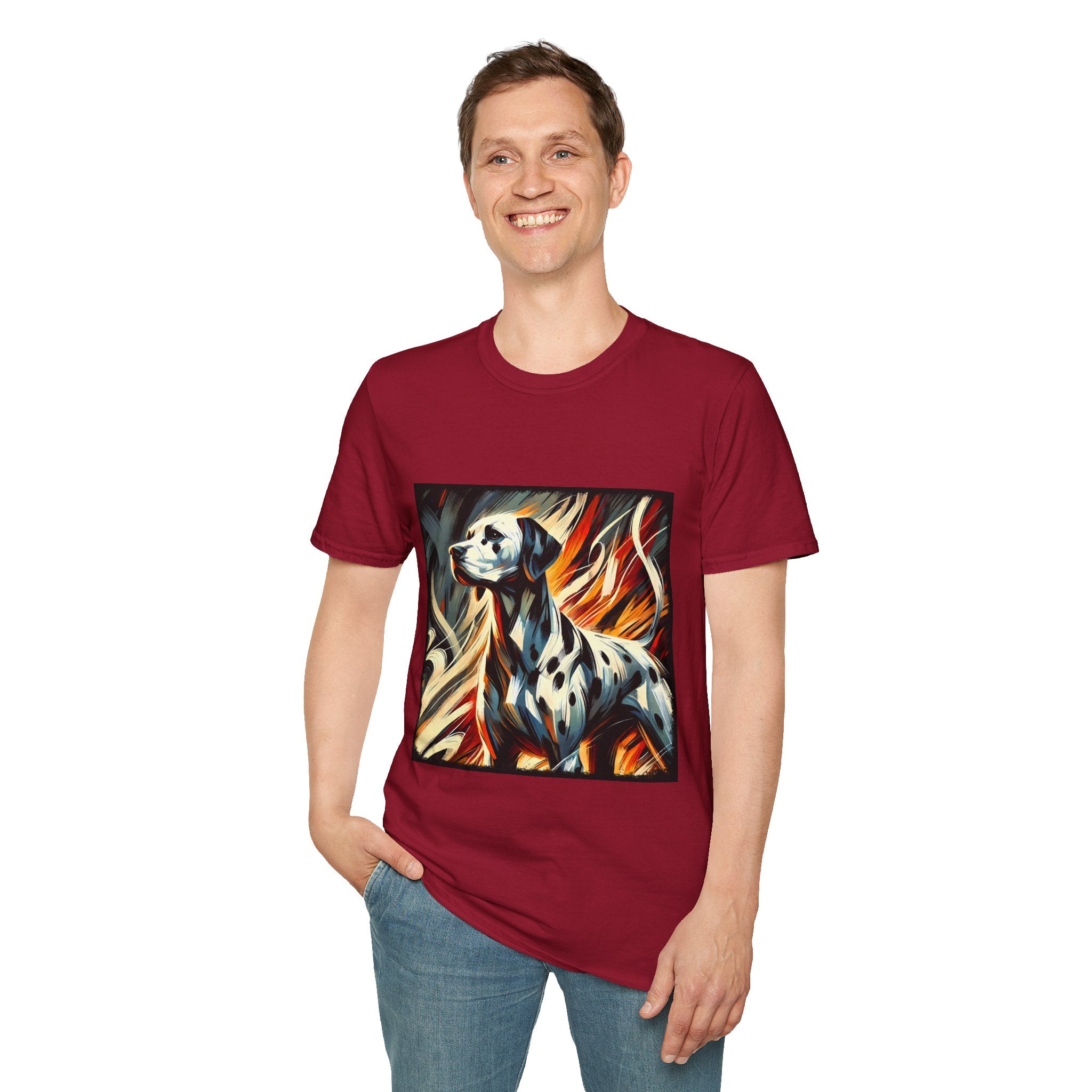 Dalmatian Bold Fire Classic | Unisex Dog T-Shirt
