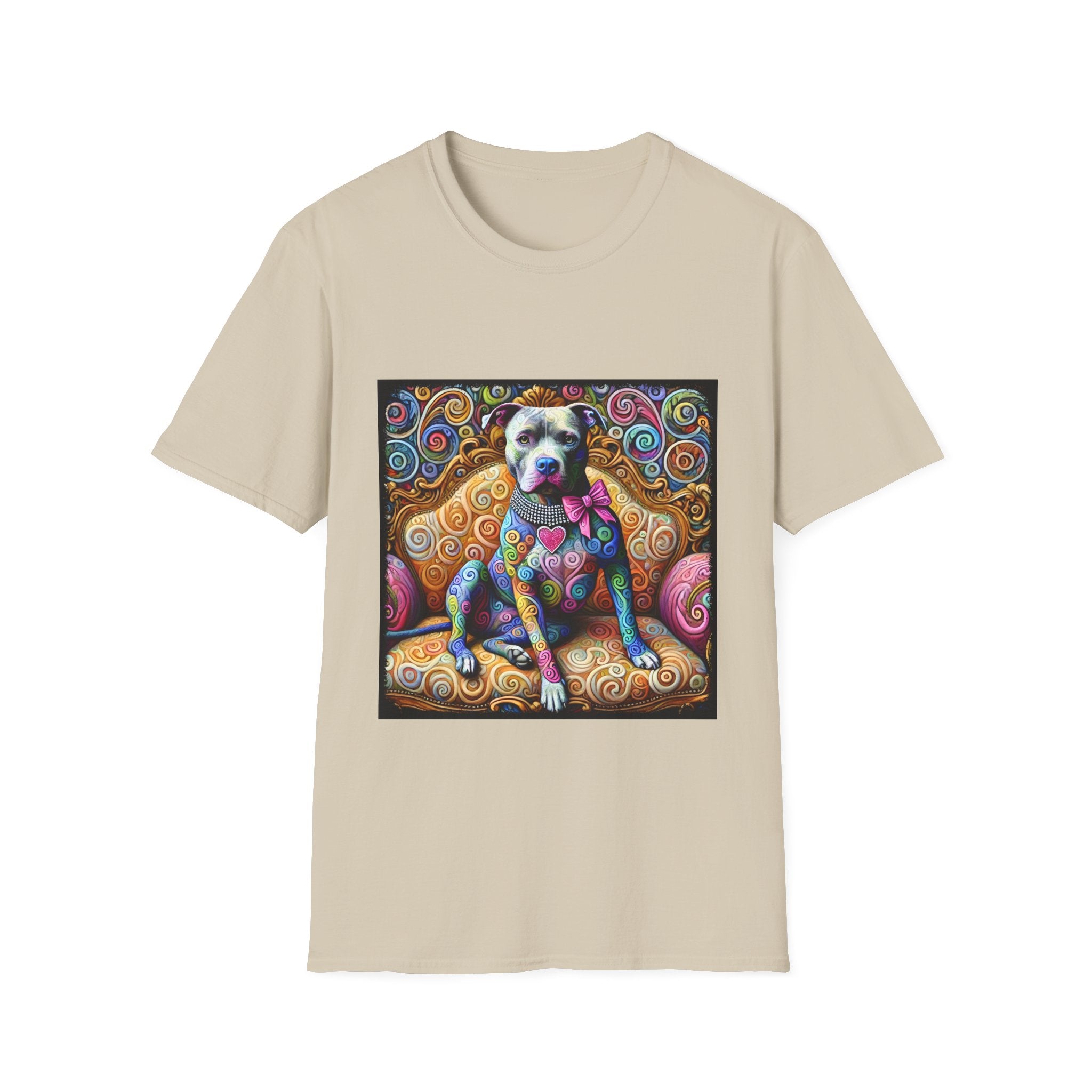 American Pit Bull Terrier Shirt | Love Swirl Dog Lover Tee