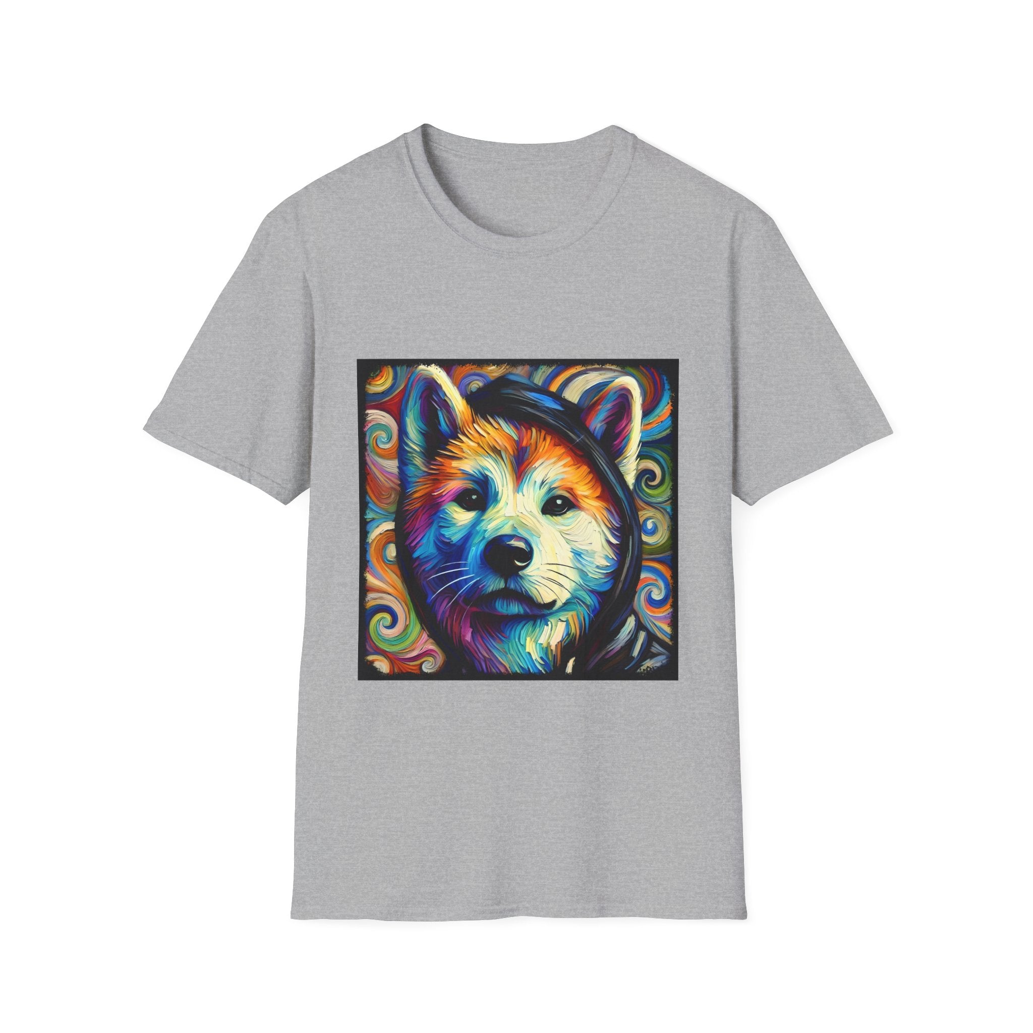 Akita Shirt | Relaxed Swirl Dog Lover Tee