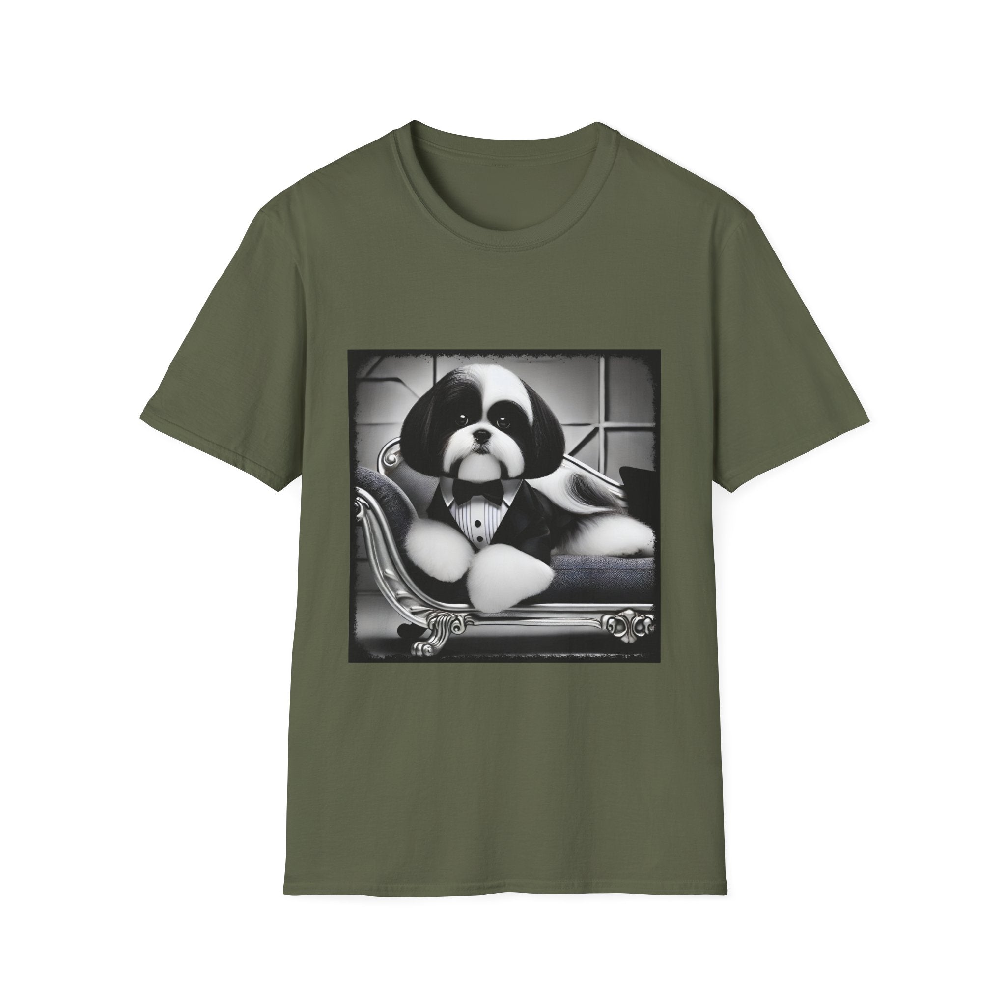 Shih Tzu Bowtie Boss | Unisex Dog T-Shirt