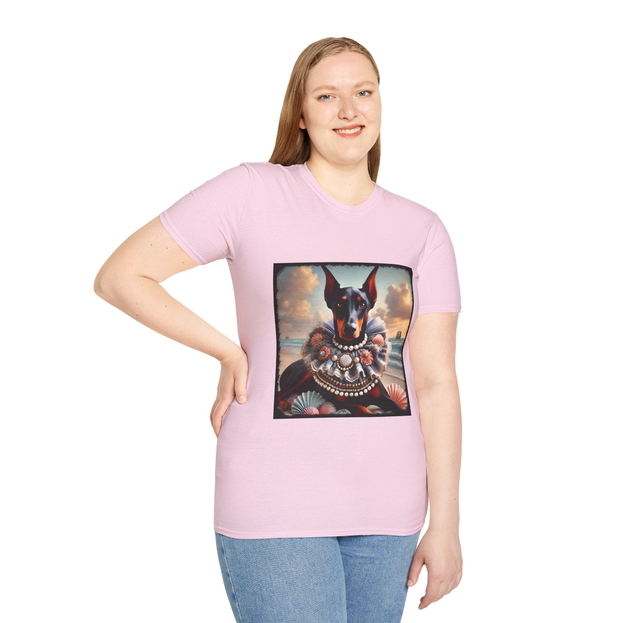 Doberman Pinscher Beach Dream | Unisex Dog T-Shirt