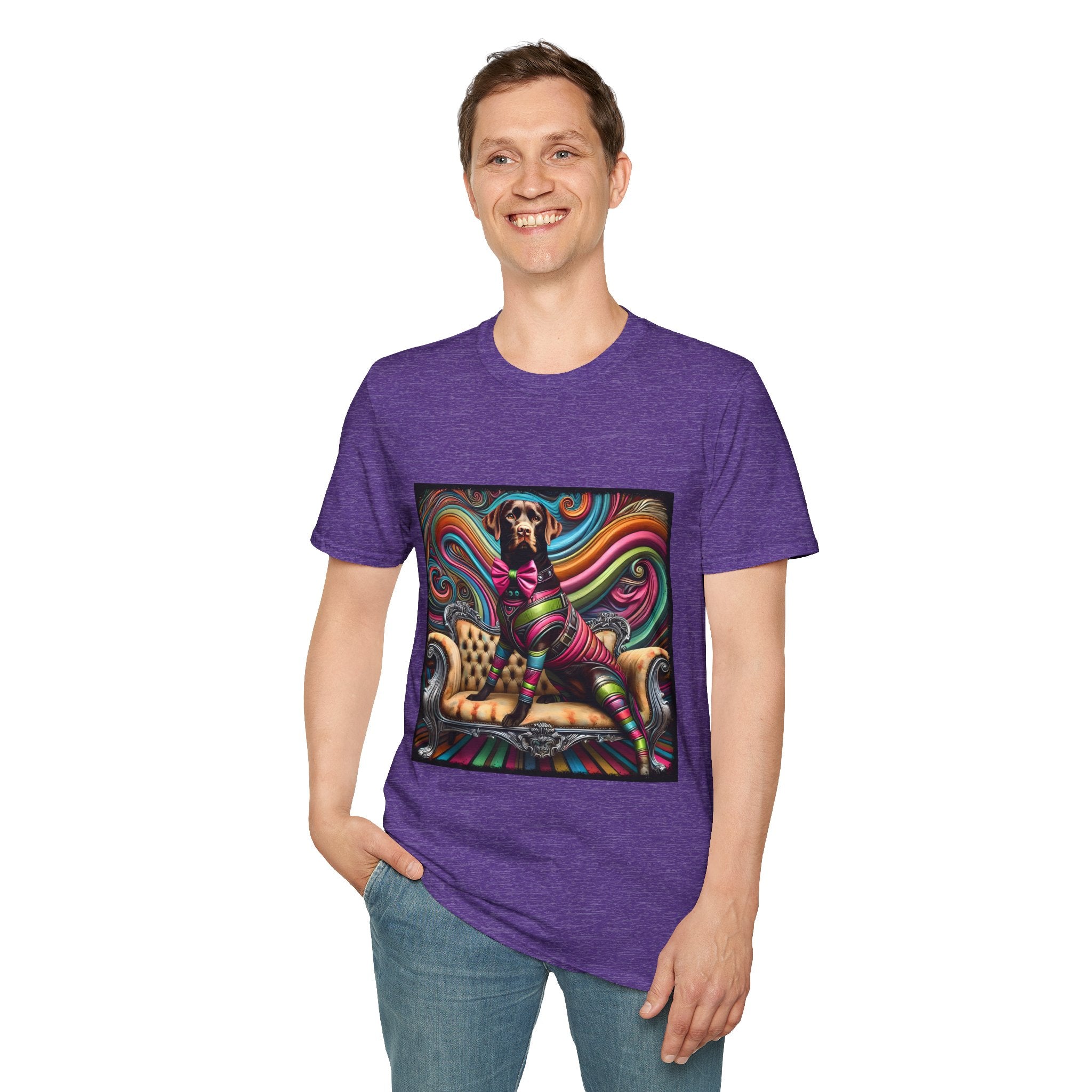 Labrador Retriever Bold Rocker | Unisex Dog T-Shirt
