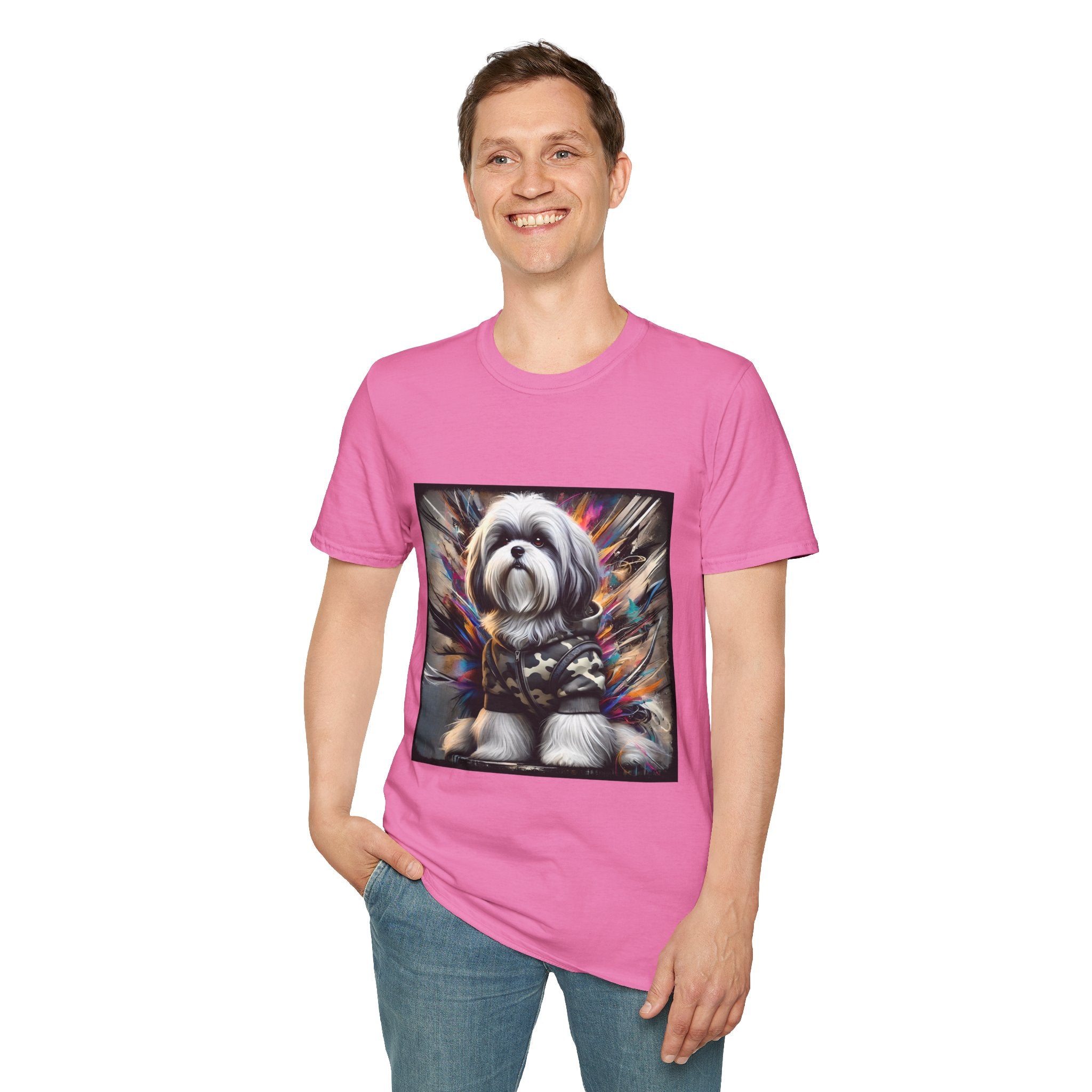 Shih Tzu Bold Camo Classic | Unisex Dog T-Shirt