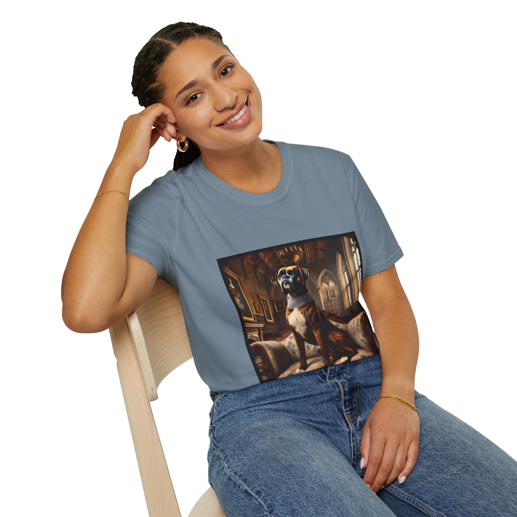 Boxer Posh Princess | Unisex Dog T-Shirt