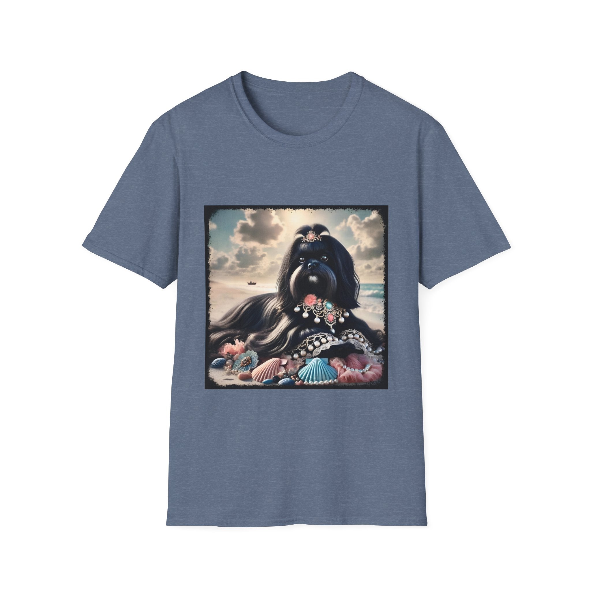 Shih Tzu Shell Chic | Unisex Dog T-Shirt