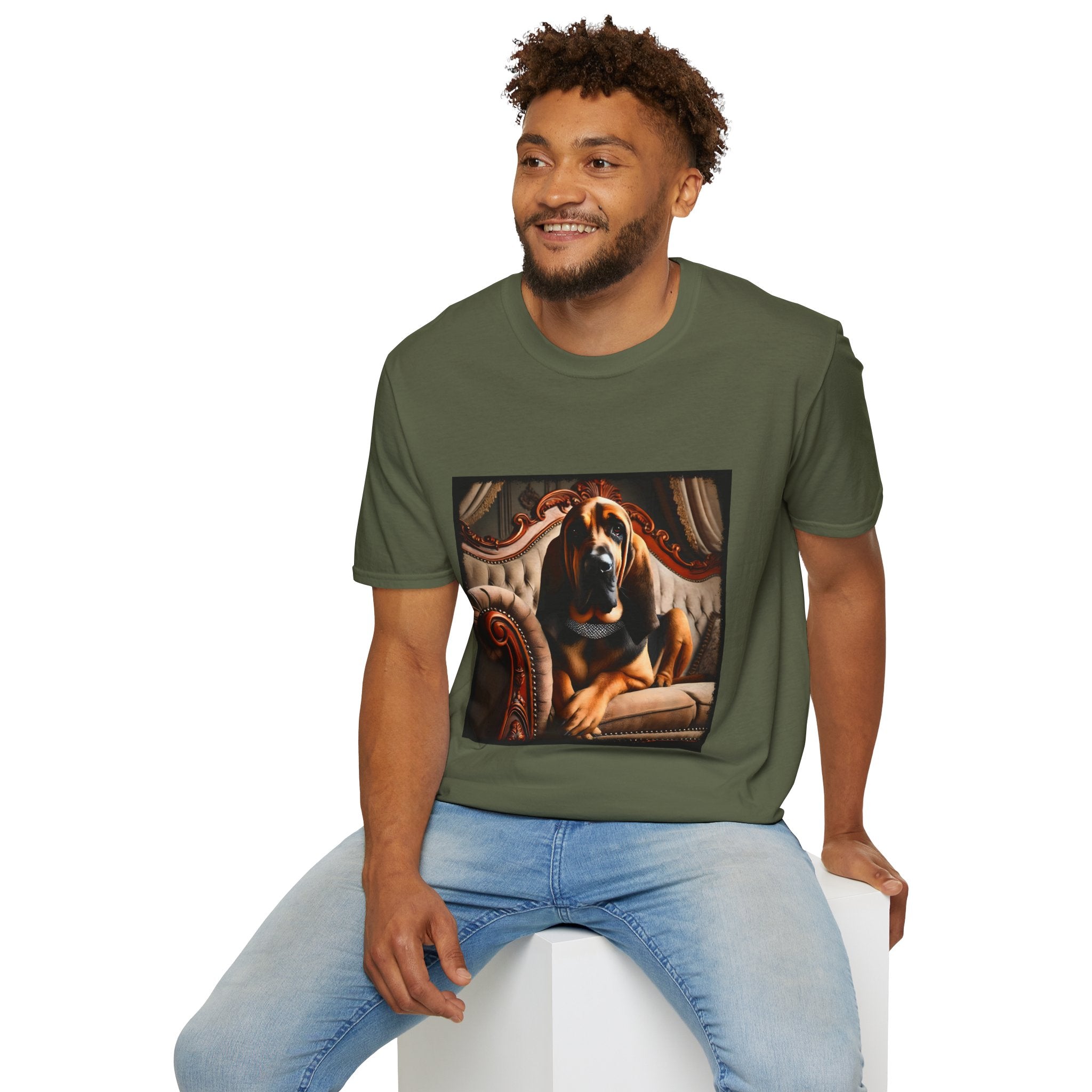 Bloodhound Posh Princess | Unisex Dog T-Shirt