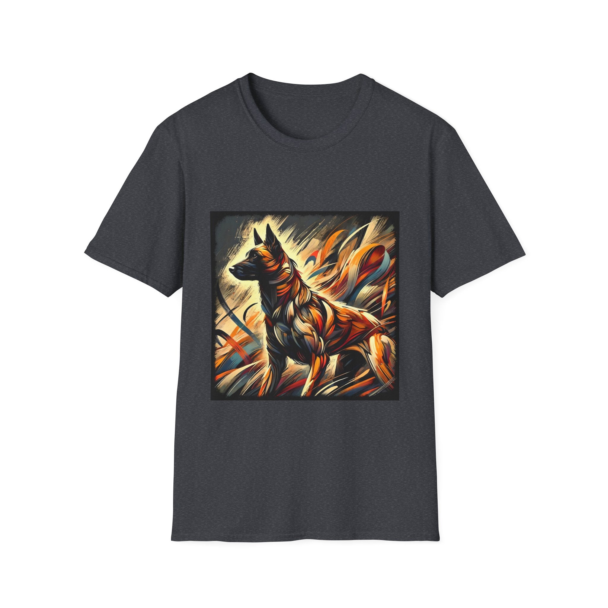 Belgian Malinois Fire Classic | Unisex Dog T-Shirt