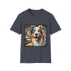 Australian Shepherd Blissful Swirl | Unisex Dog T-Shirt