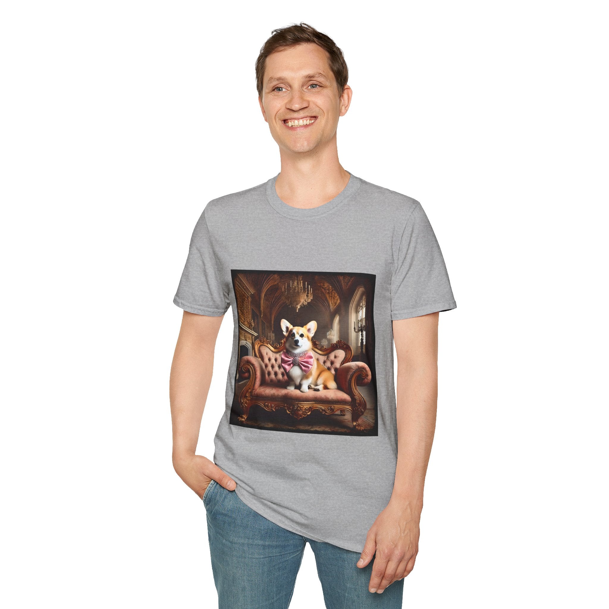 Pembroke Welsh Corgi Pink Princess | Unisex Dog T-Shirt