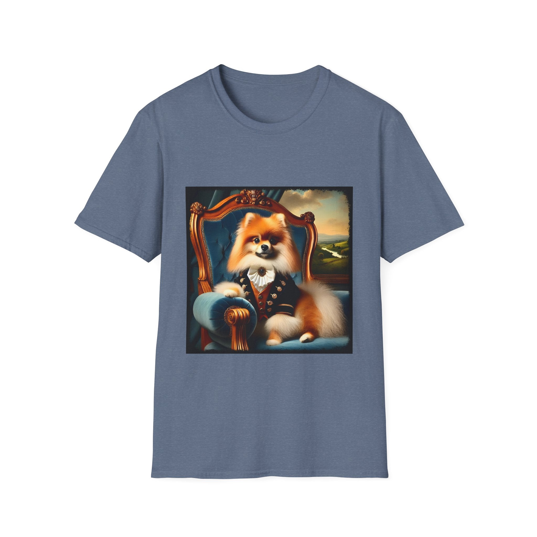 Pomeranian Polished Prince | Unisex Dog T-Shirt