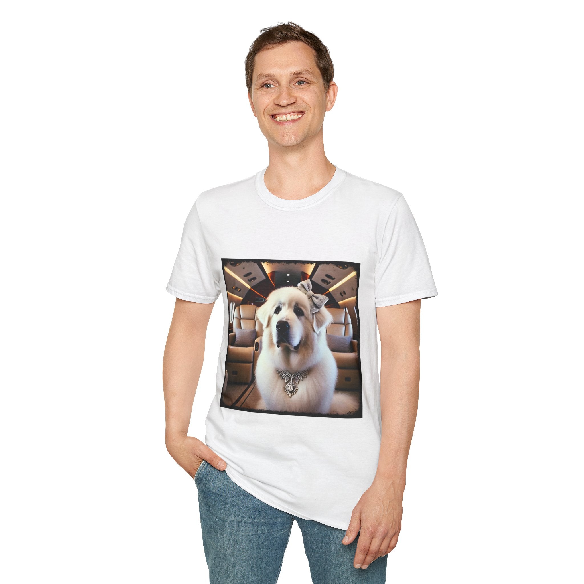 Great Pyrenees Jet Setter | Unisex Dog T-Shirt