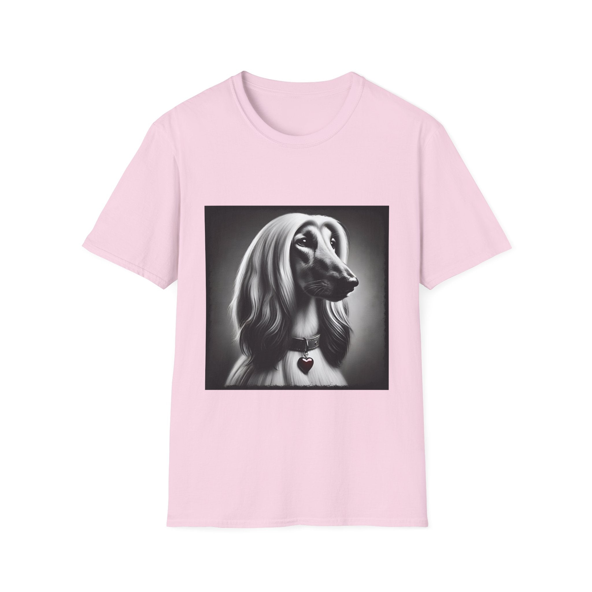Afghan Hound Shirt | Heart Charm Dog Lover Tee
