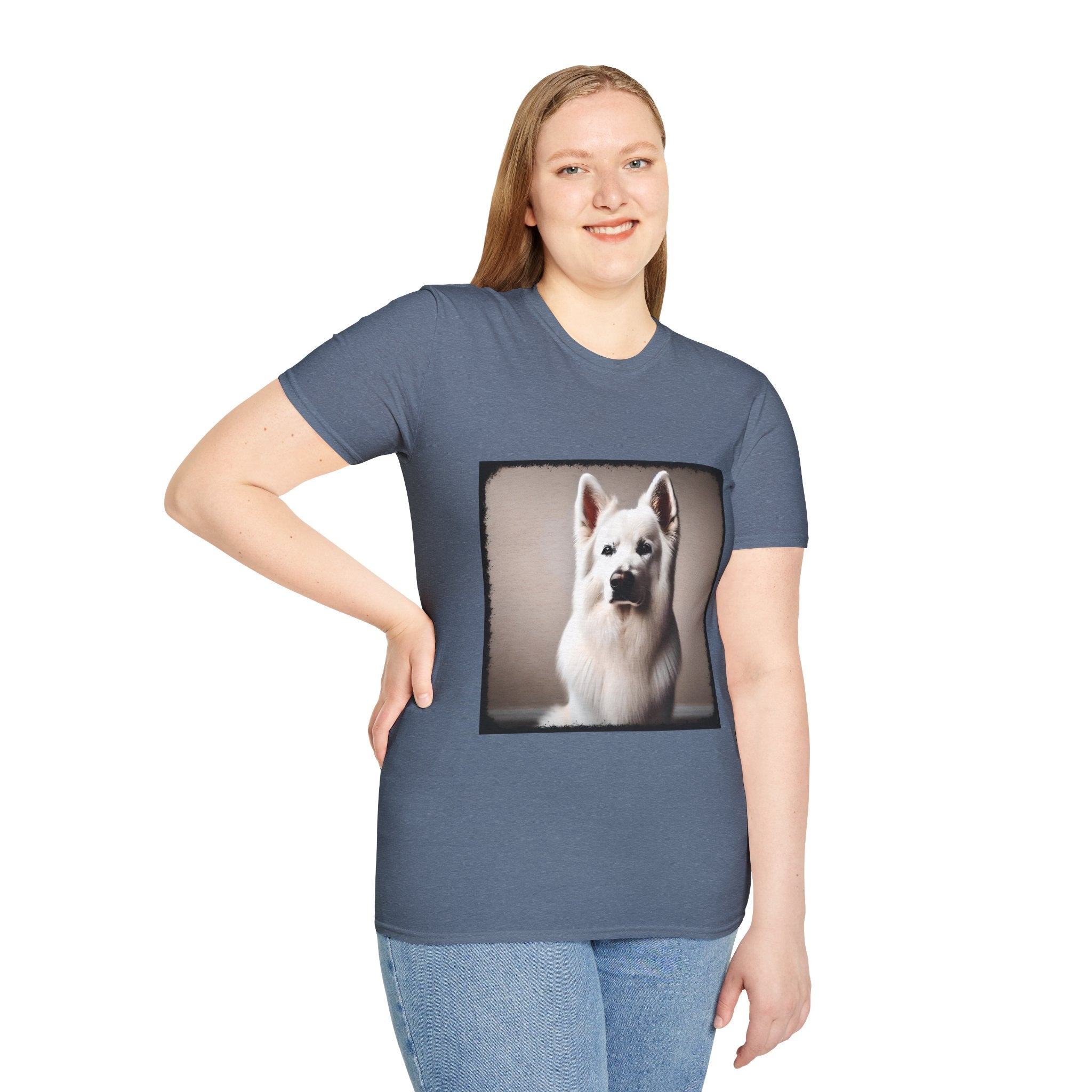 German Shepherd Pure Portrait  | Unisex Dog T-Shirt