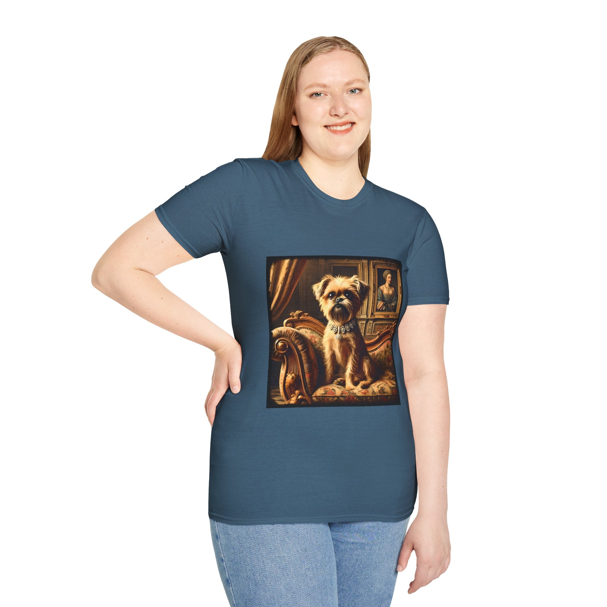 Brussels Griffon Posh Princess | Unisex Dog T-Shirt