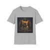 French Bulldog All Bark, No Bite, Just Snoring design dog lover unisex t-shirt in sport grey