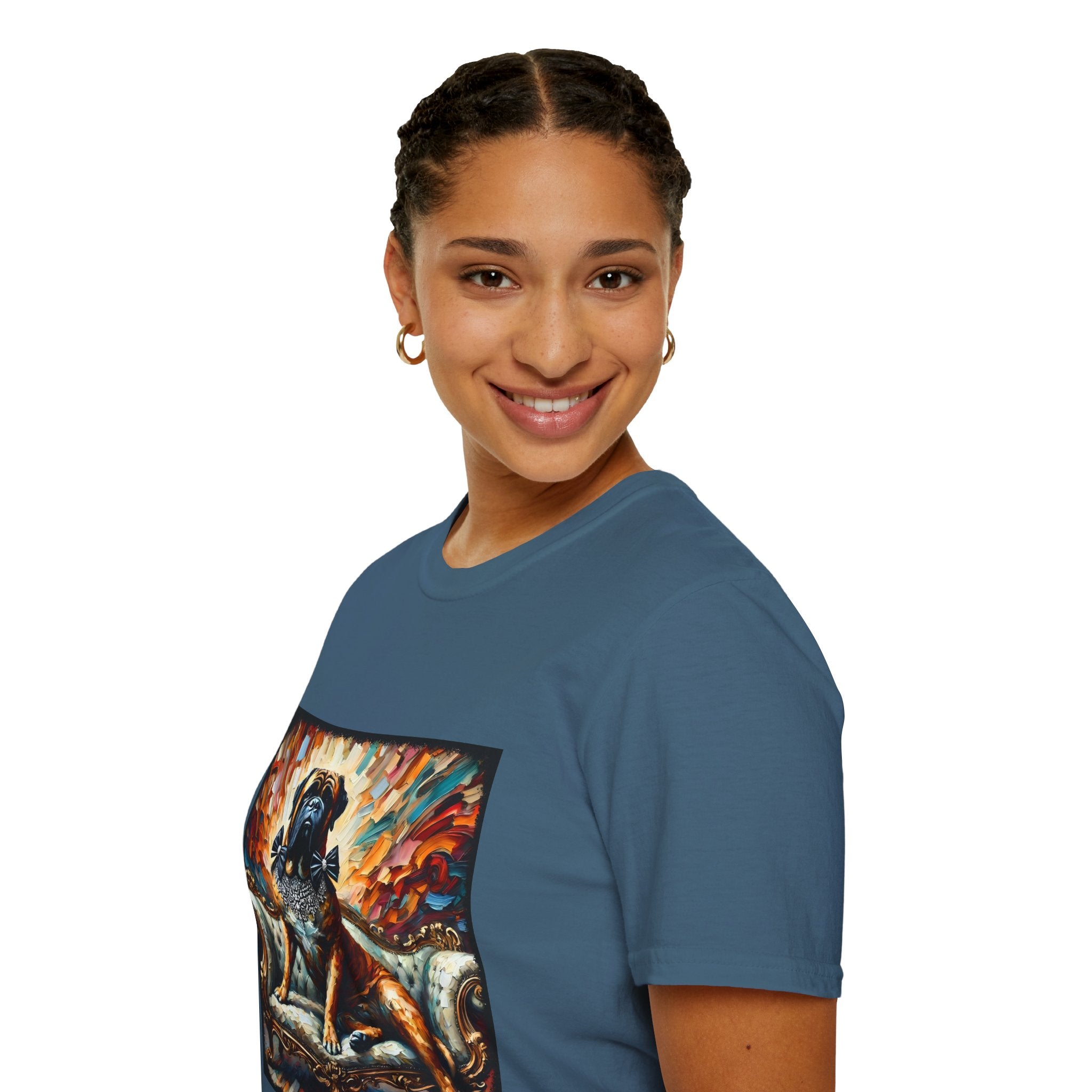 Bullmastiff Bold Diamond Classic | Unisex Dog T-Shirt