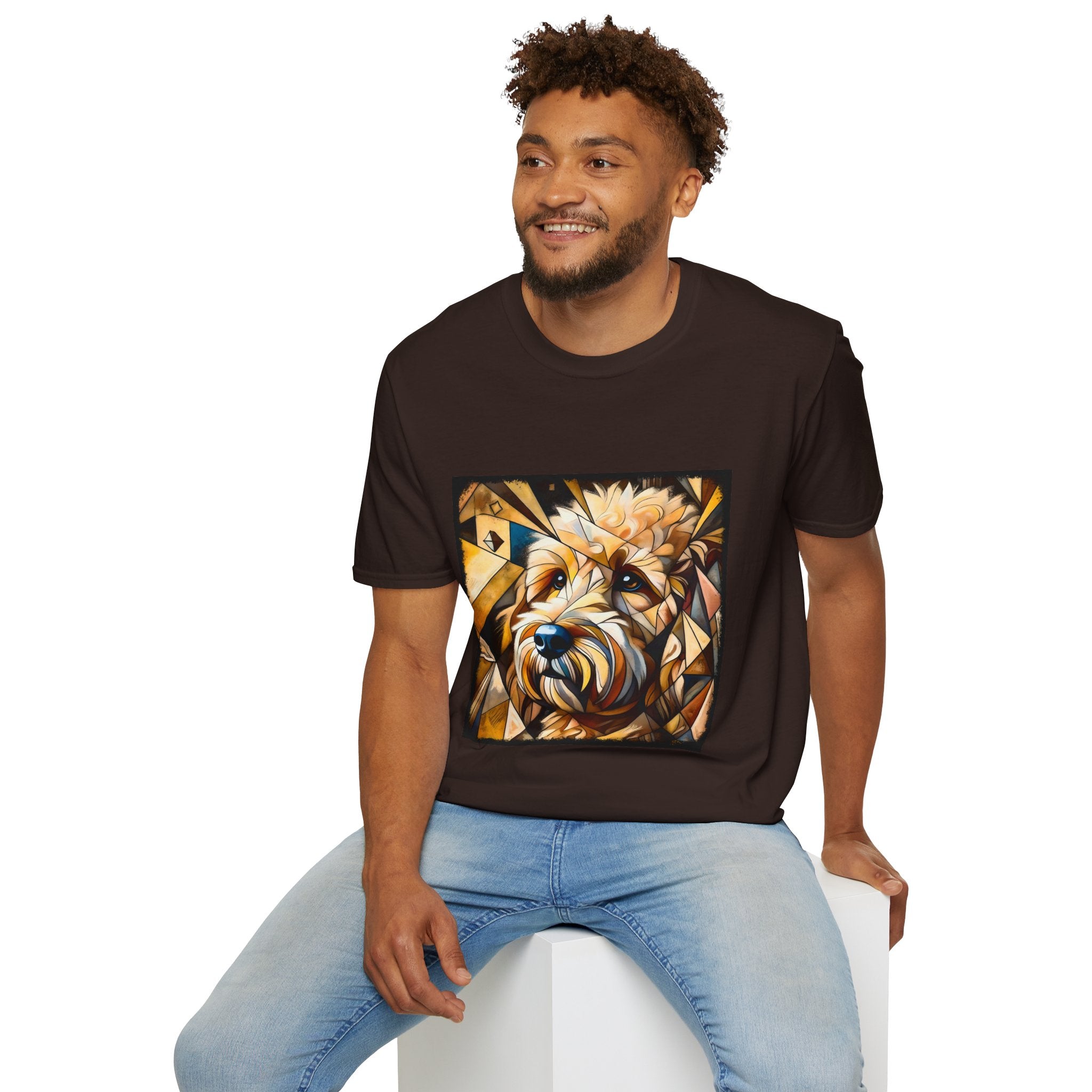Goldendoodle Geometric | Unisex Dog T-Shirt