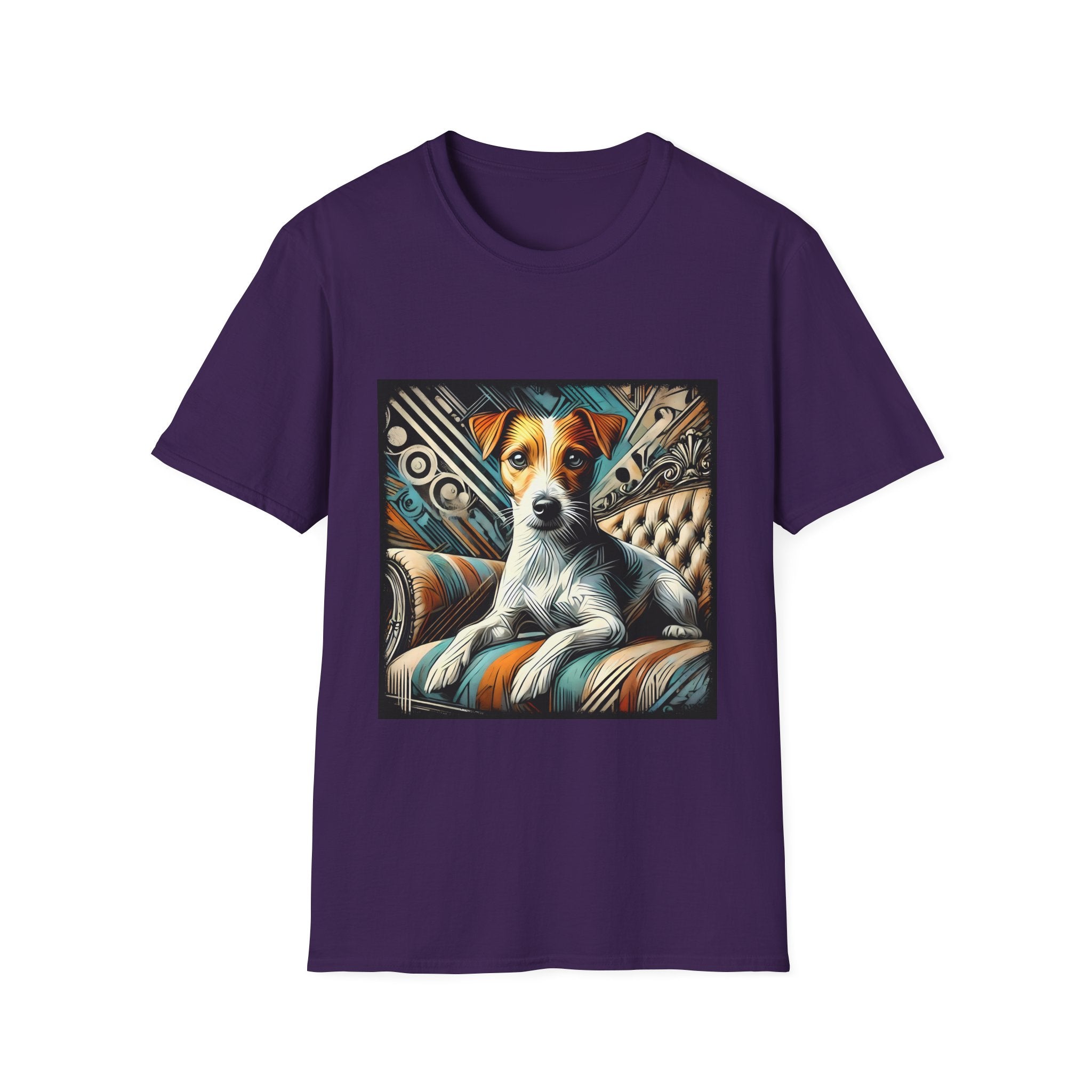 Jack Russell Terrier Warm Rebel | Unisex Dog T-Shirt