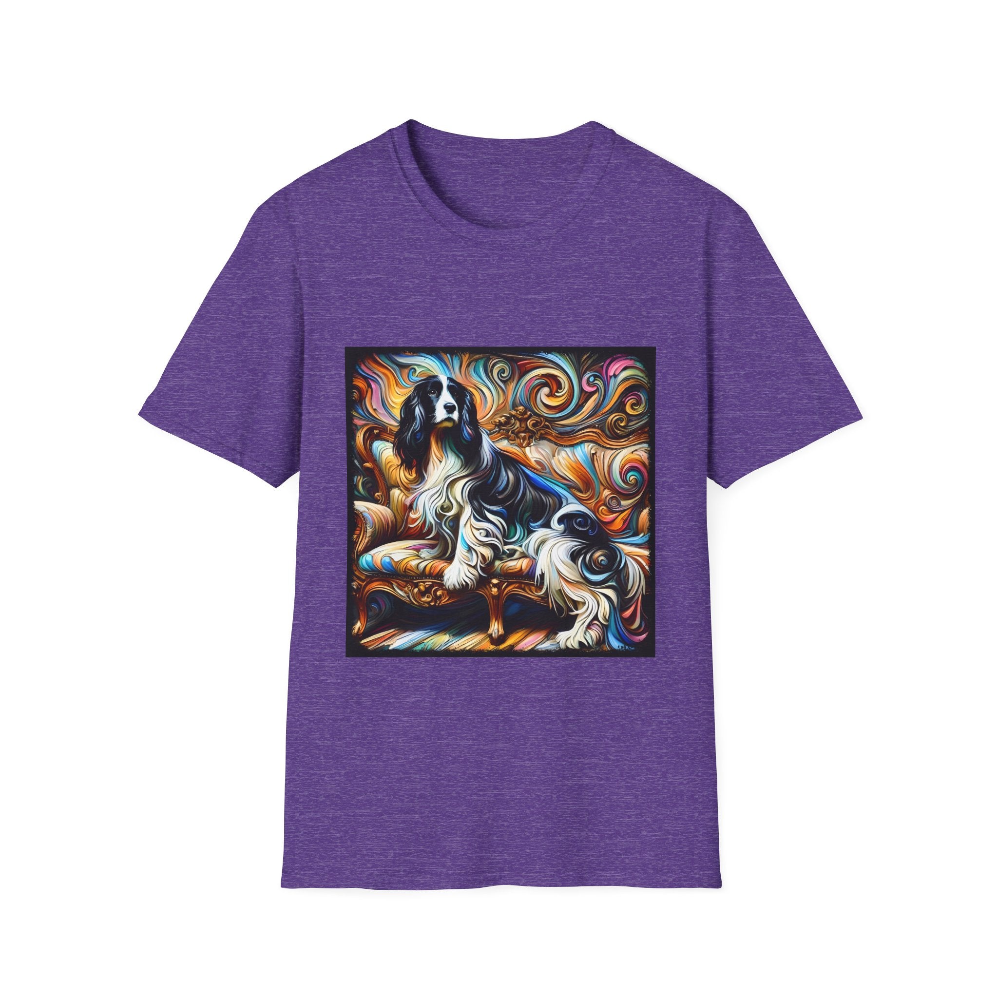 English Springer Spaniel Dynamic Swirl | Unisex Dog T-Shirt