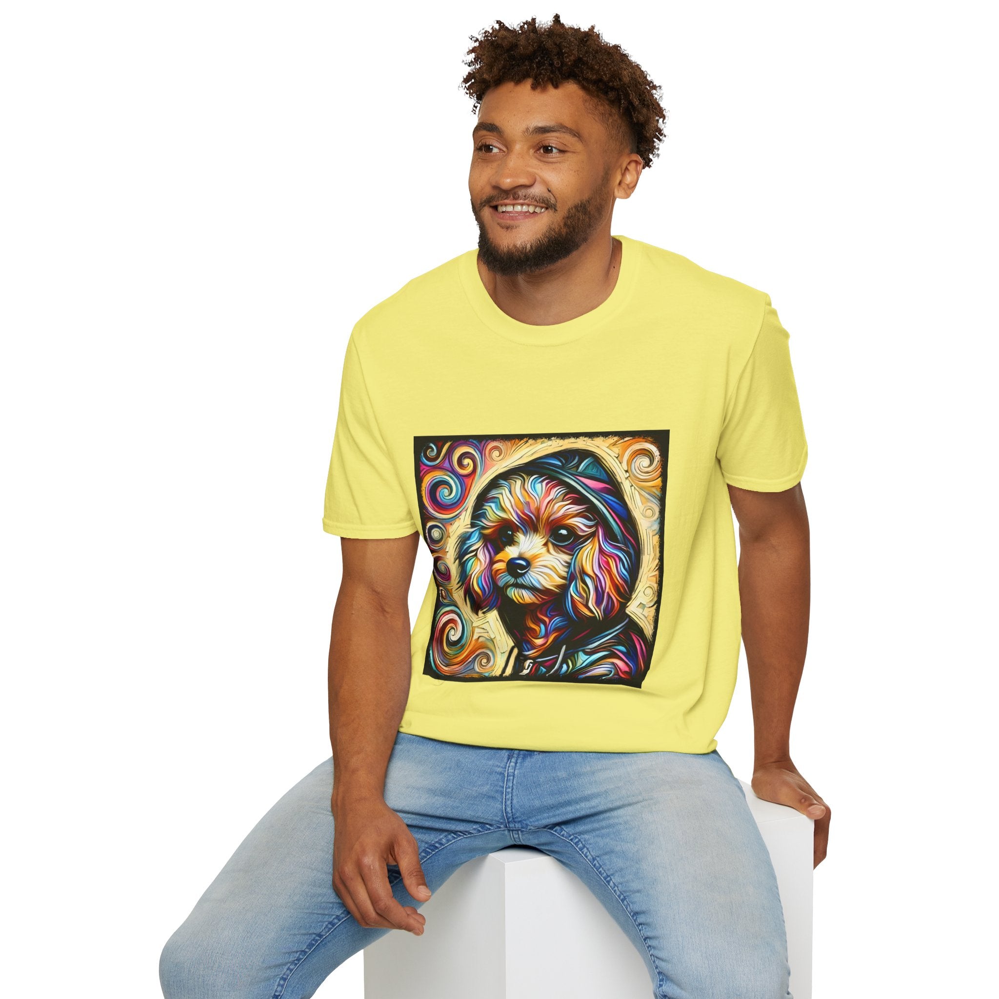 Poodle Chill Swirl | Unisex Dog T-Shirt