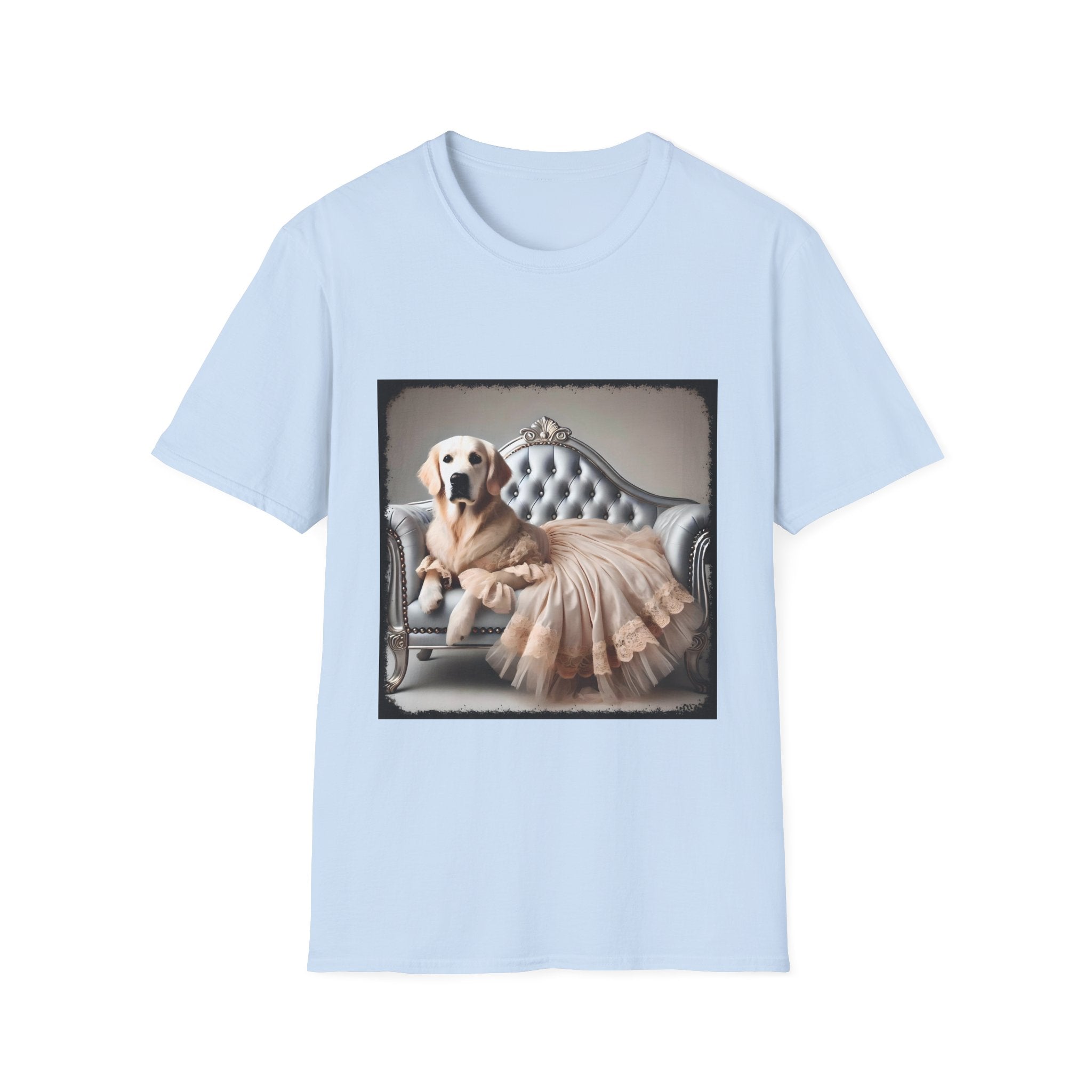 Golden Retriever Shirt | Elegant Glamour Dog Lover Tee