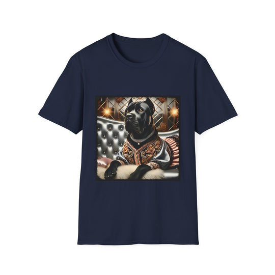Cane Corso Insta Pup design dog lover unisex t-shirt in navy