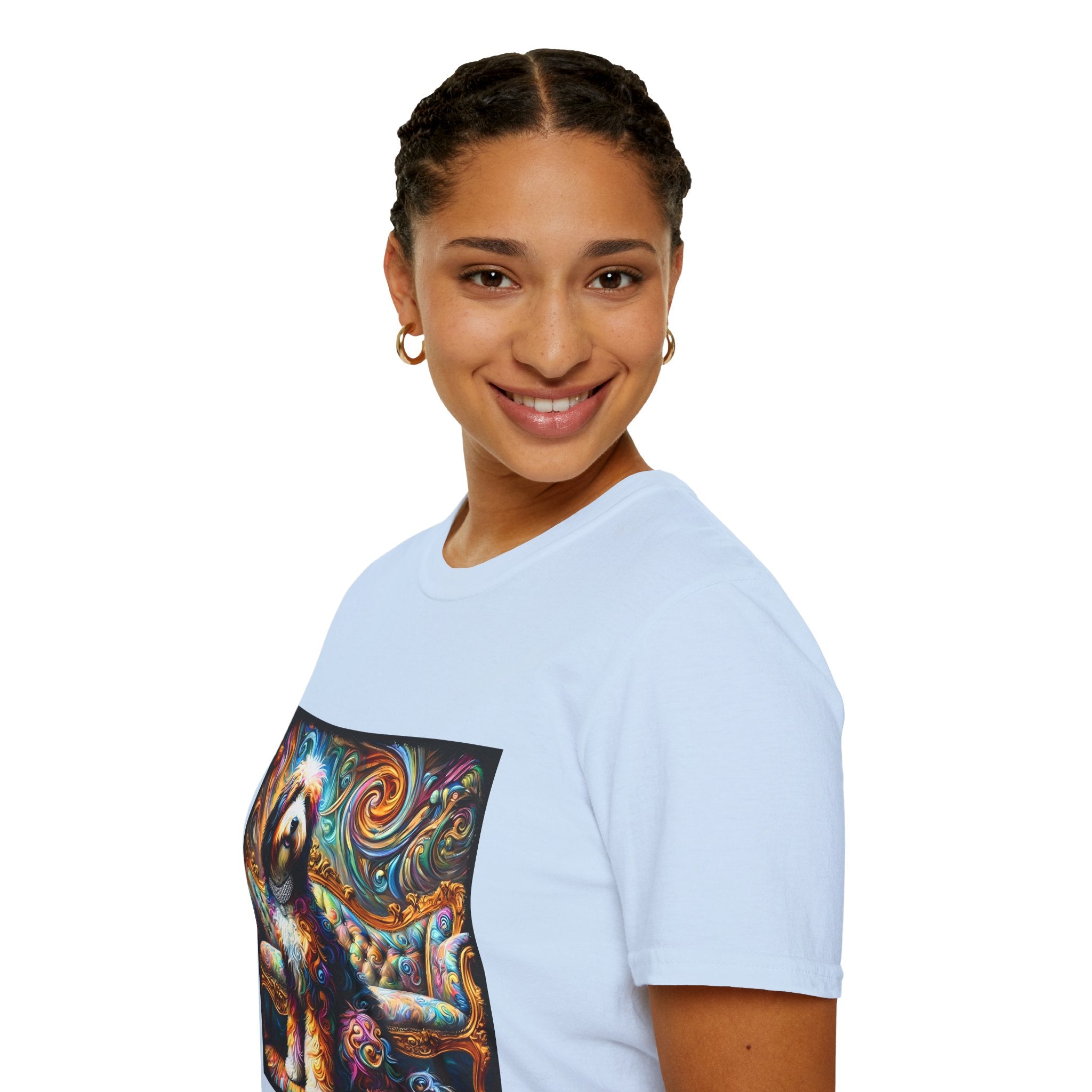 Bernedoodle Vivid Swirl | Unisex Dog T-Shirt