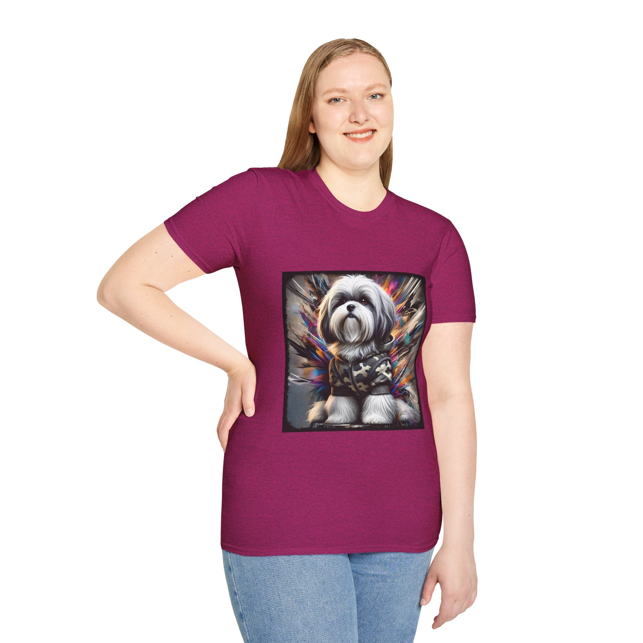 Shih Tzu Bold Camo Classic | Unisex Dog T-Shirt