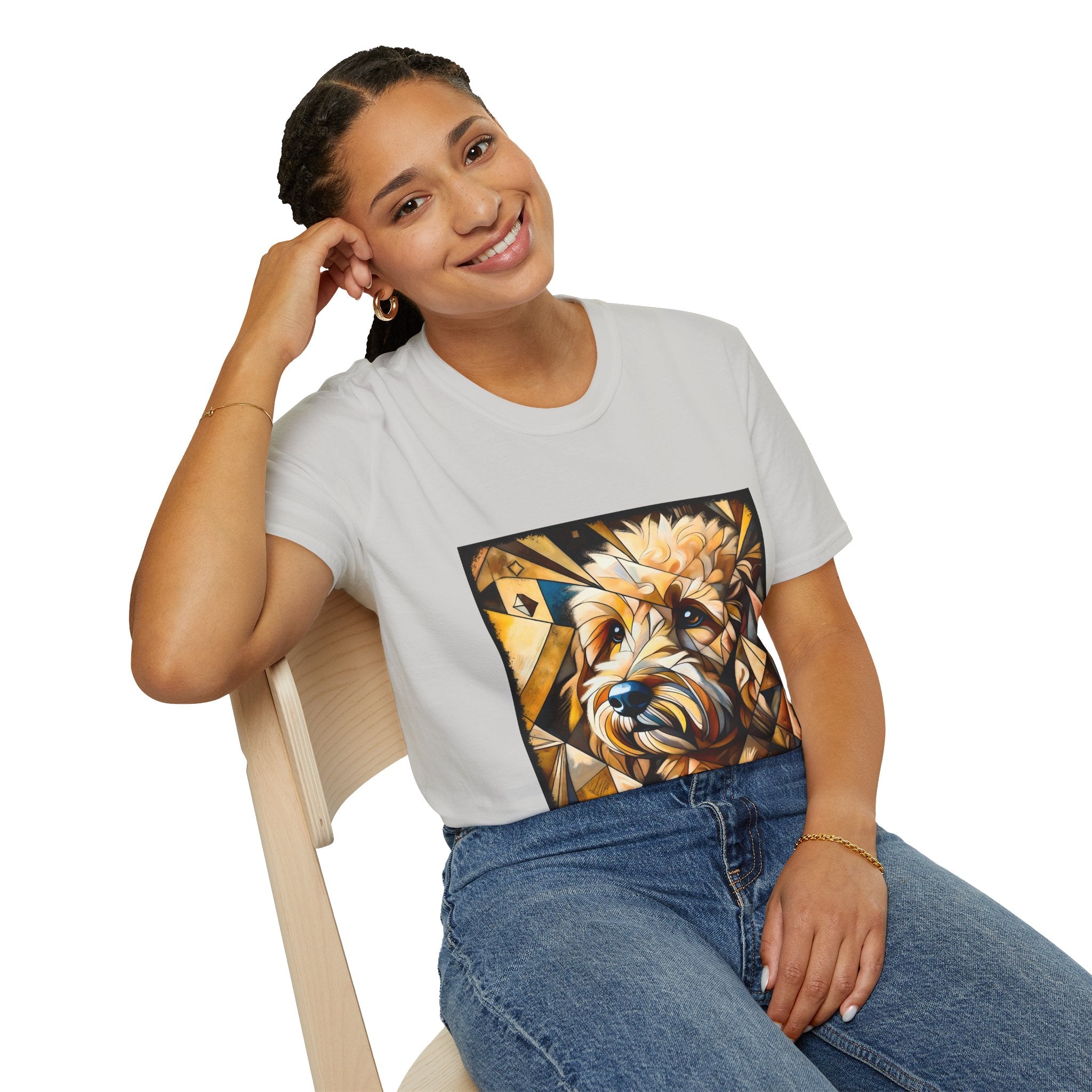 Goldendoodle Geometric | Unisex Dog T-Shirt
