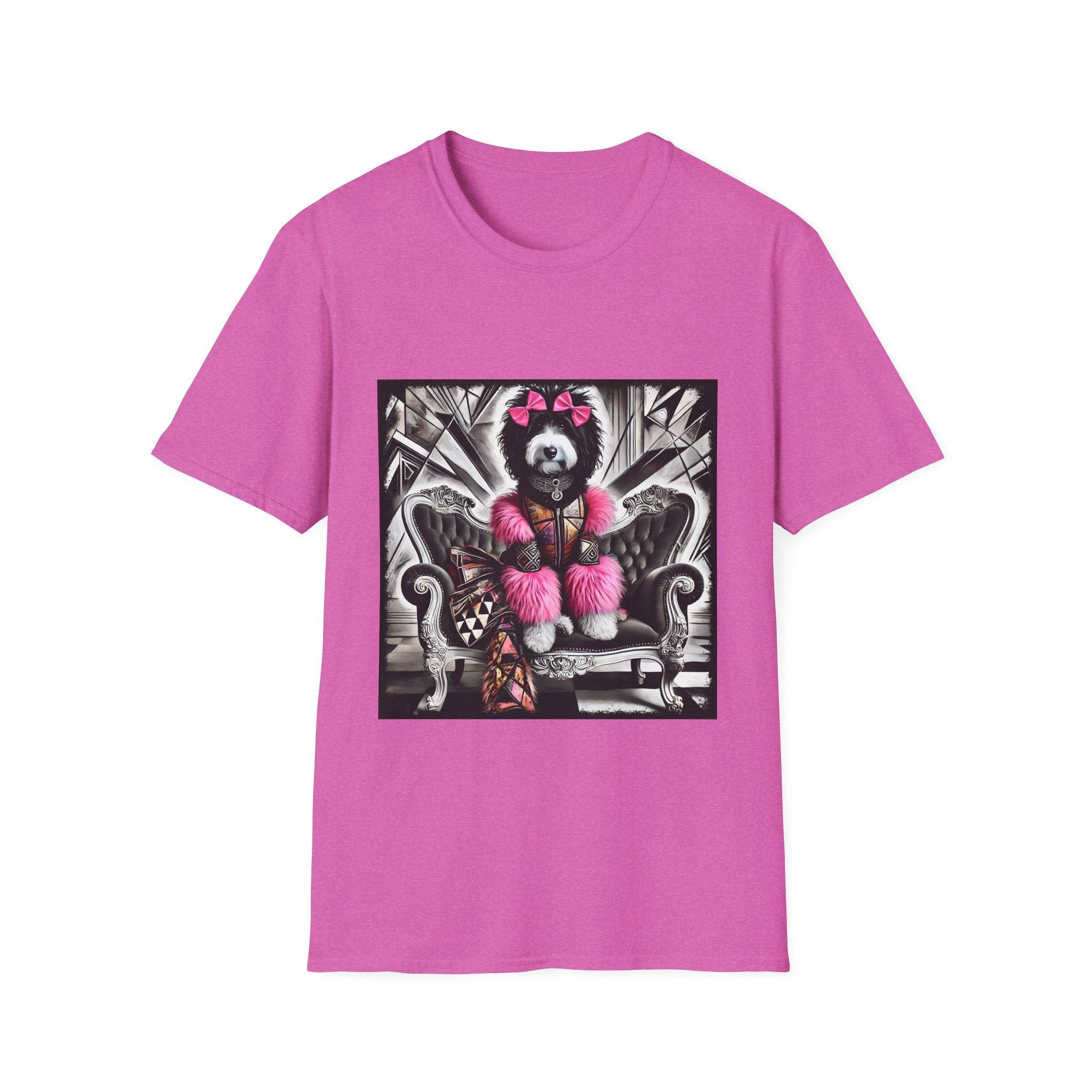 Bernedoodle Bold Rock | Unisex Dog T-Shirt