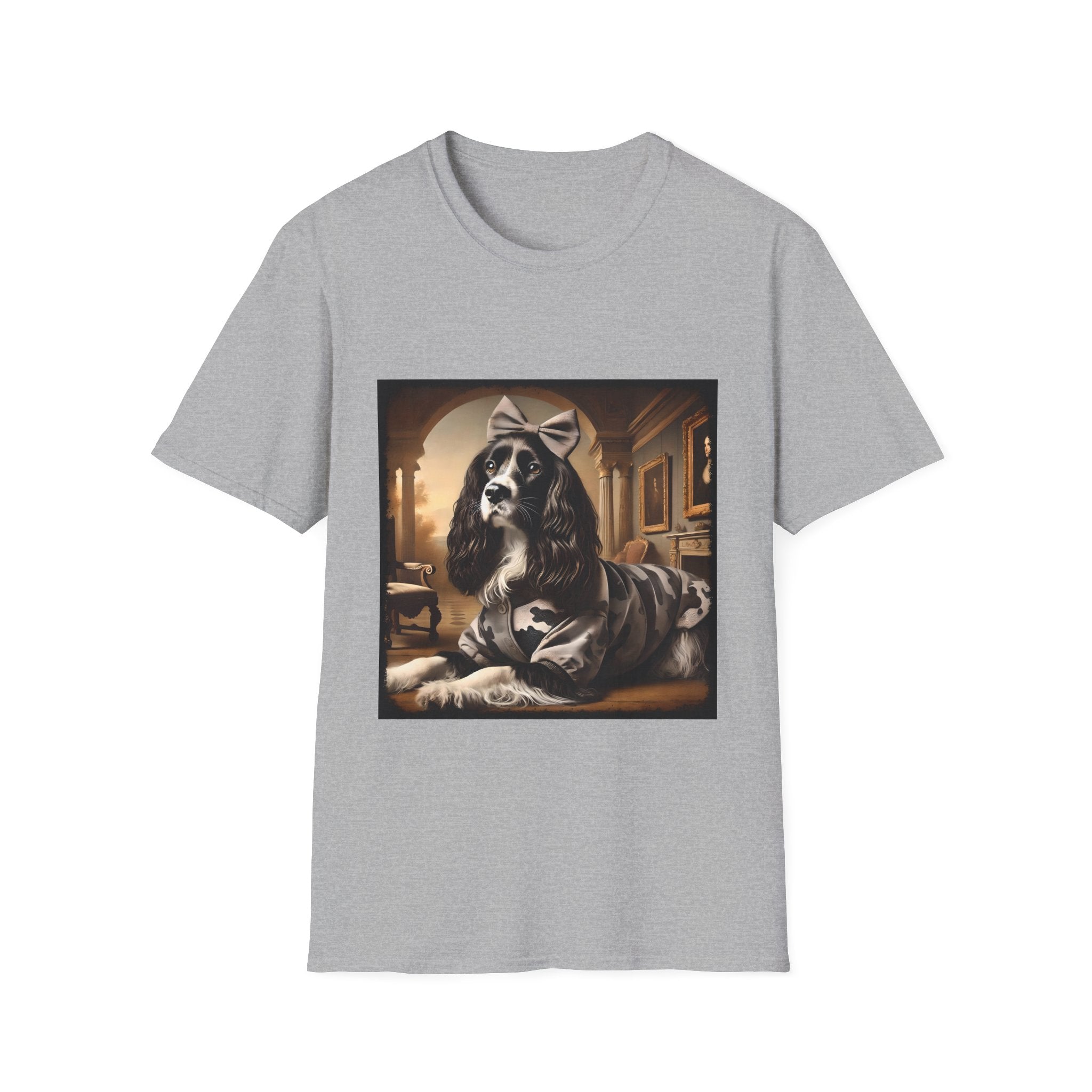 English Springer Spaniel Camo Cutie | Unisex Dog T-Shirt