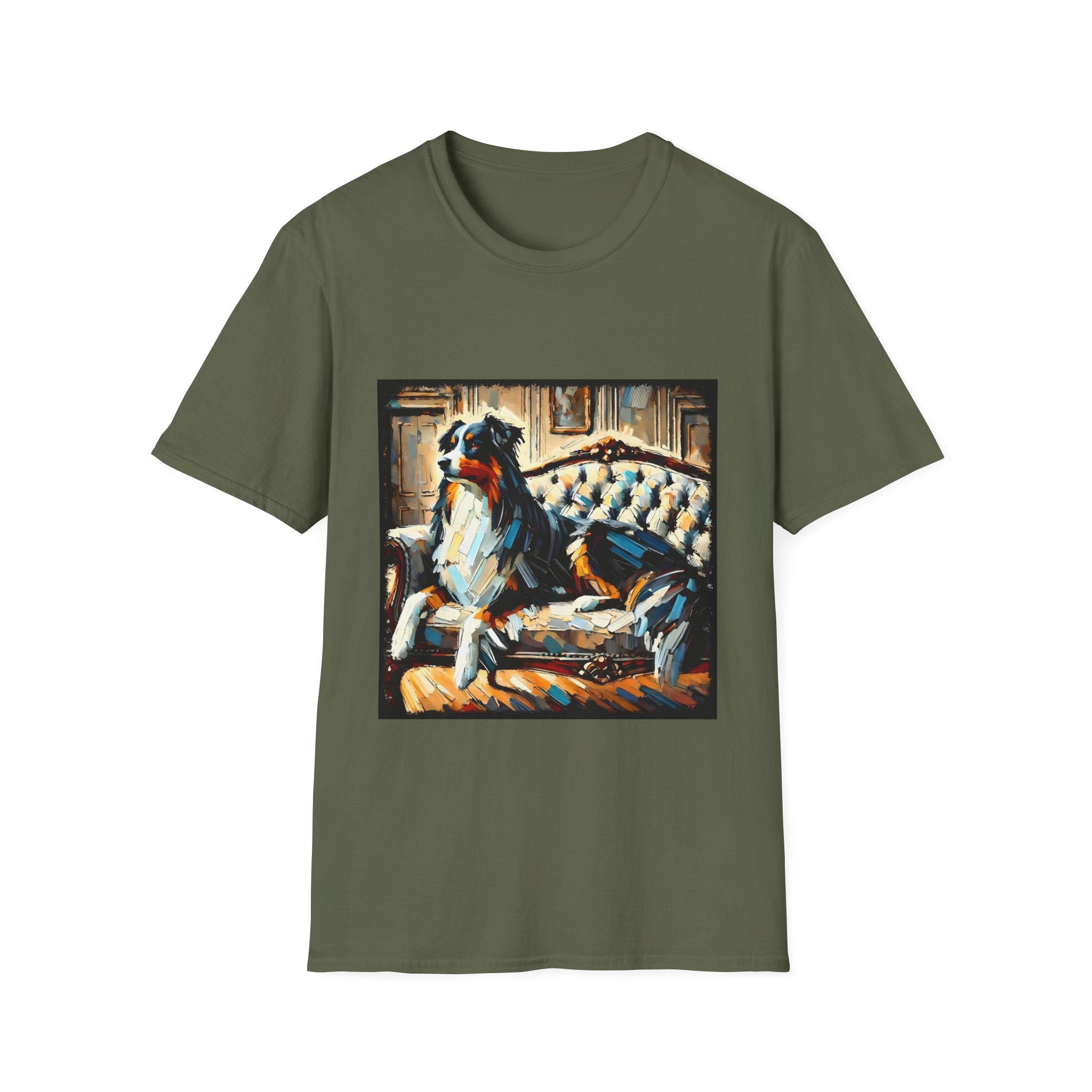 Australian Shepherd Vibrant Classic | Unisex Dog T-Shirt
