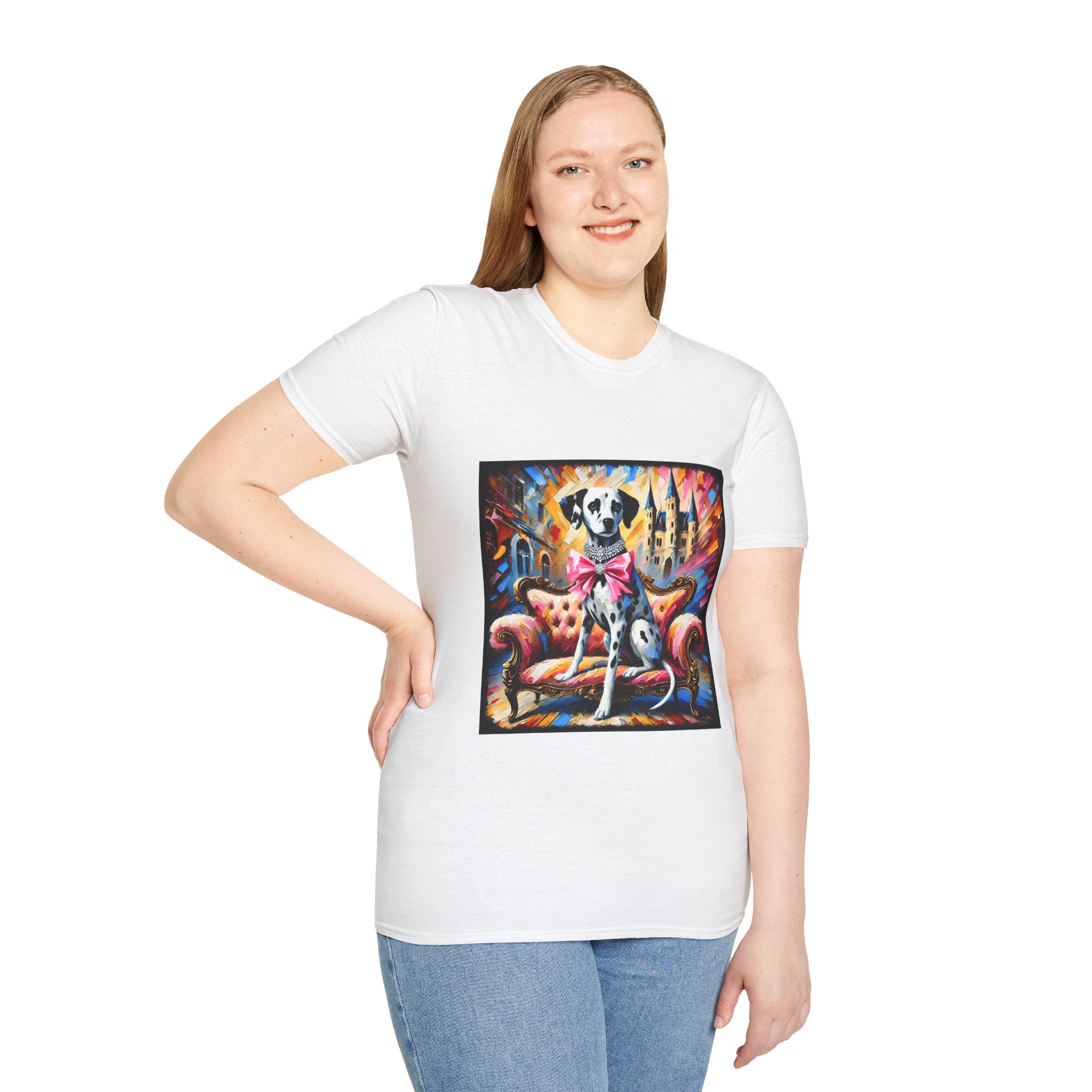Dalmatian Bold Princess Classic | Unisex Dog T-Shirt