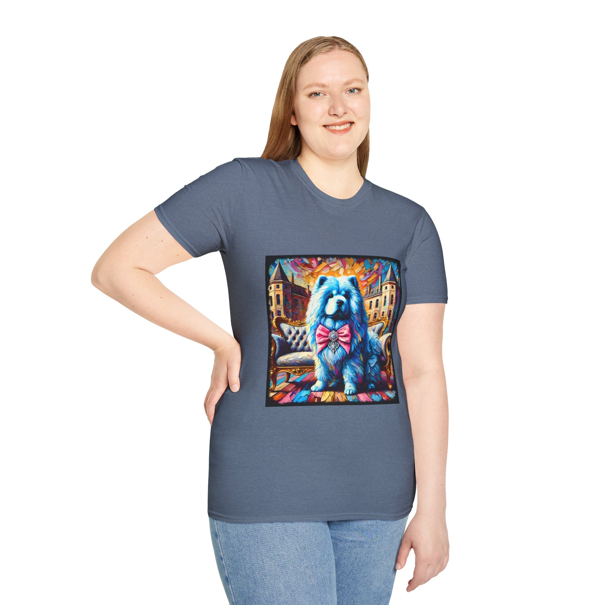 Chow Chow Blue Diamond Princess Classic | Unisex Dog T-Shirt