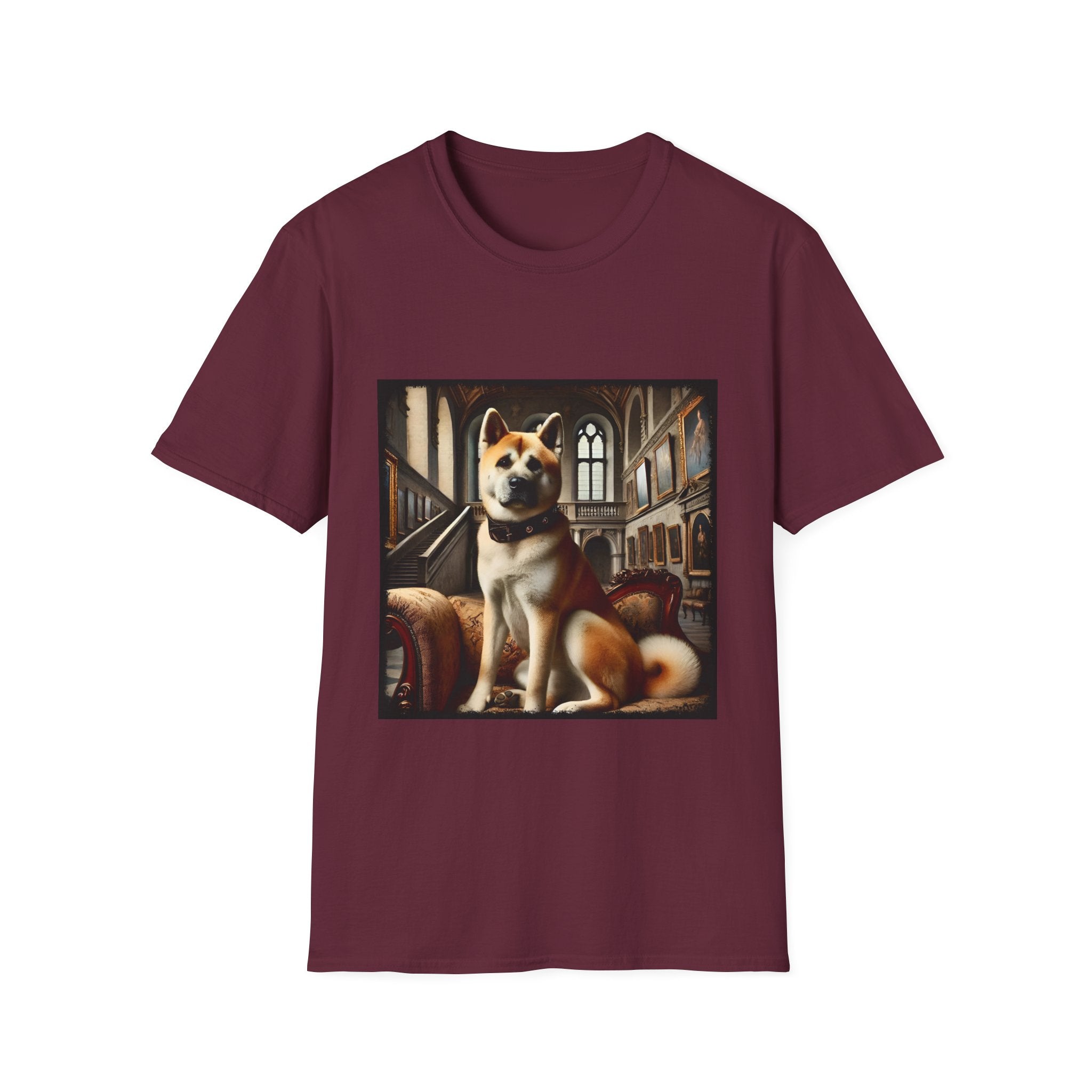 Akita Shirt | Old Money Dog Lover Tee