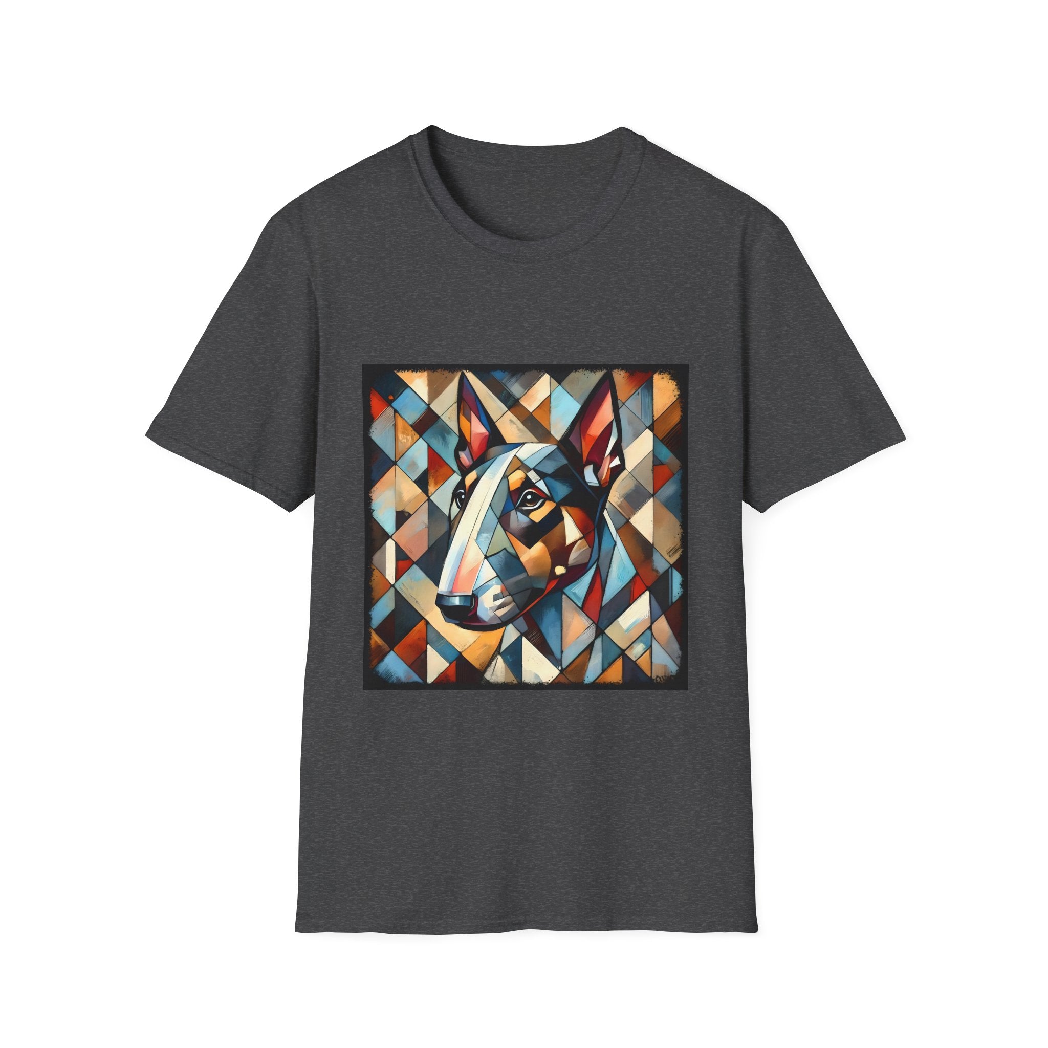 Bull Terrier Warm Geometric | Unisex Dog T-Shirt