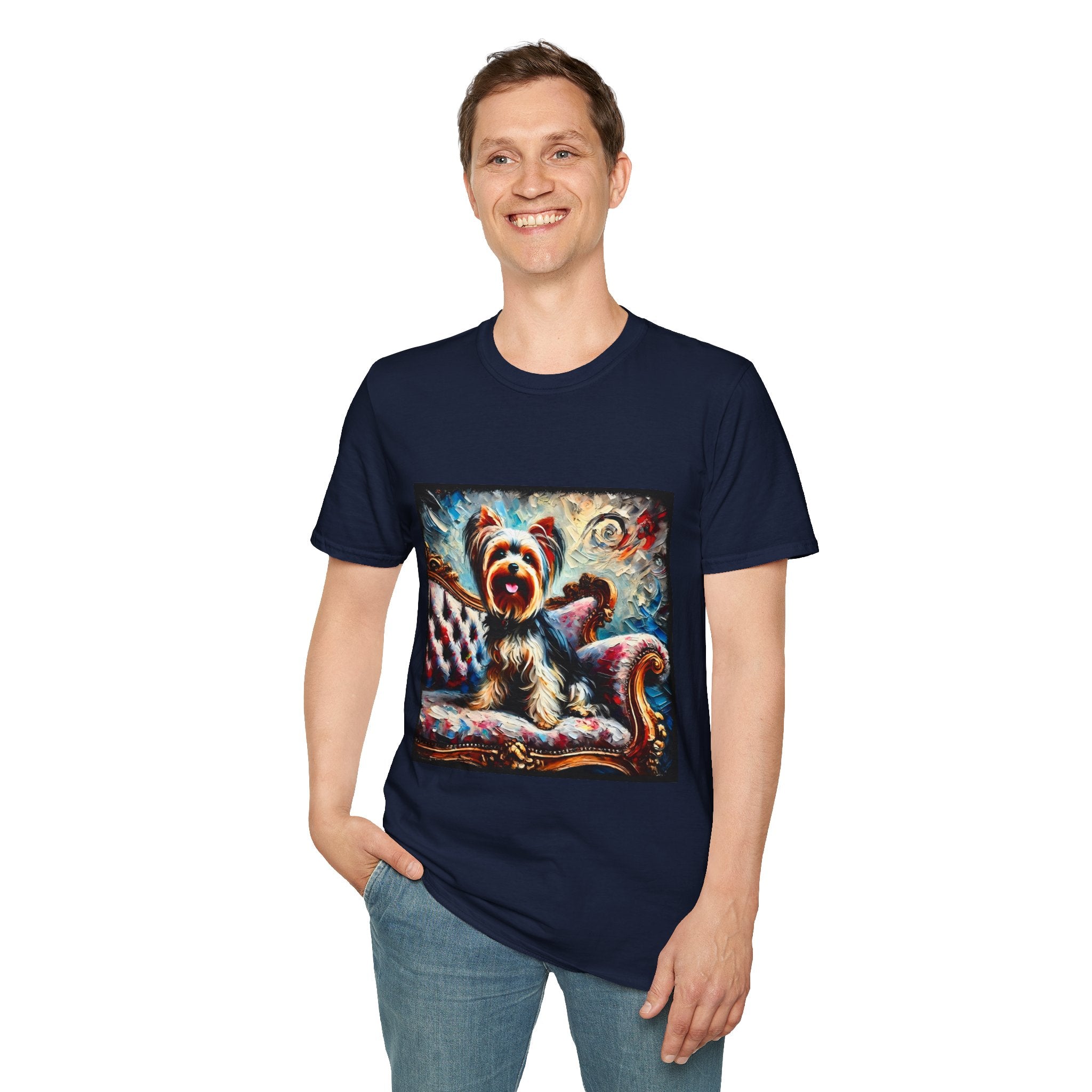 Yorkshire Terrier Happy Classic | Unisex Dog T-Shirt