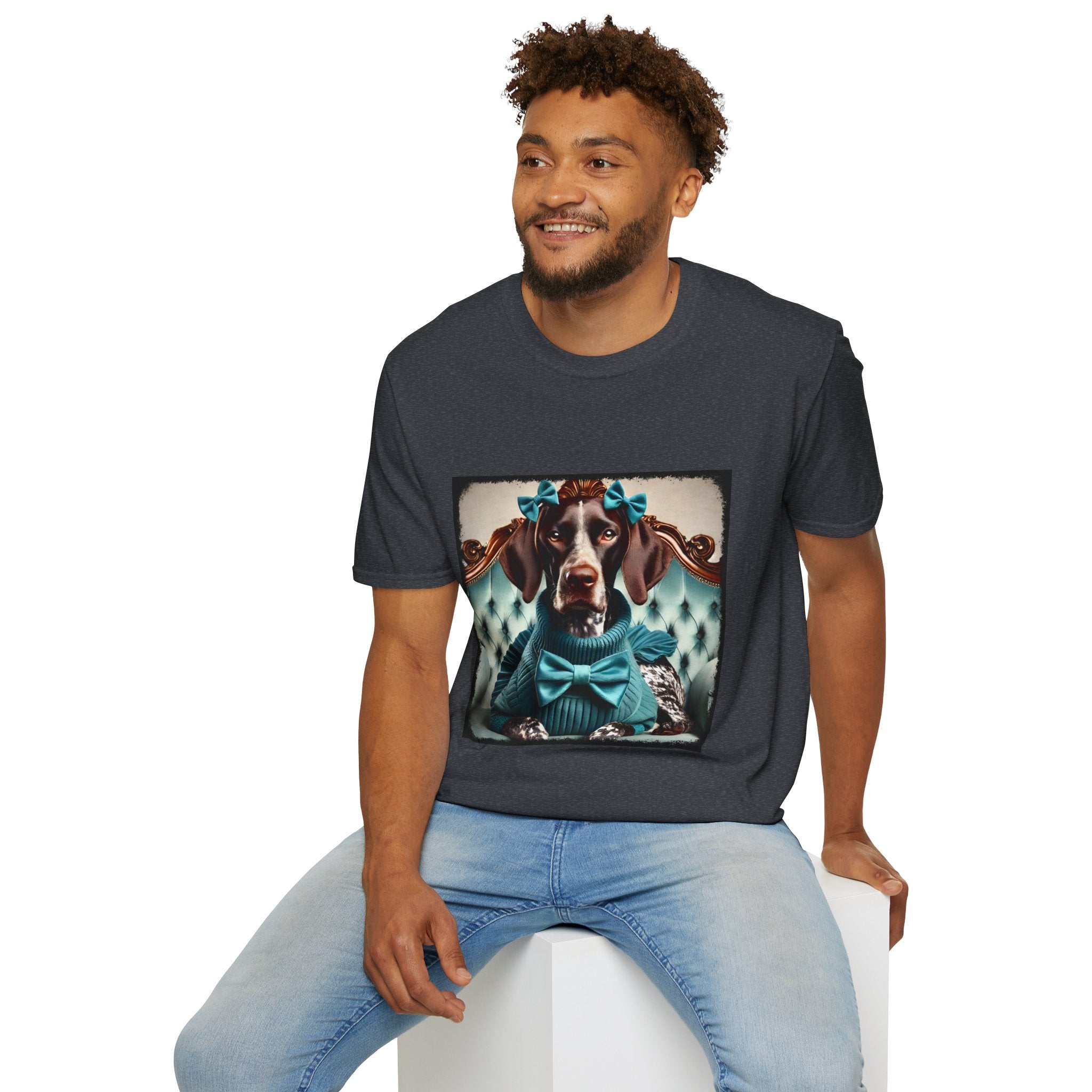 German Shorthaired Pointer Pawsh Icon | Unisex Dog T-Shirt