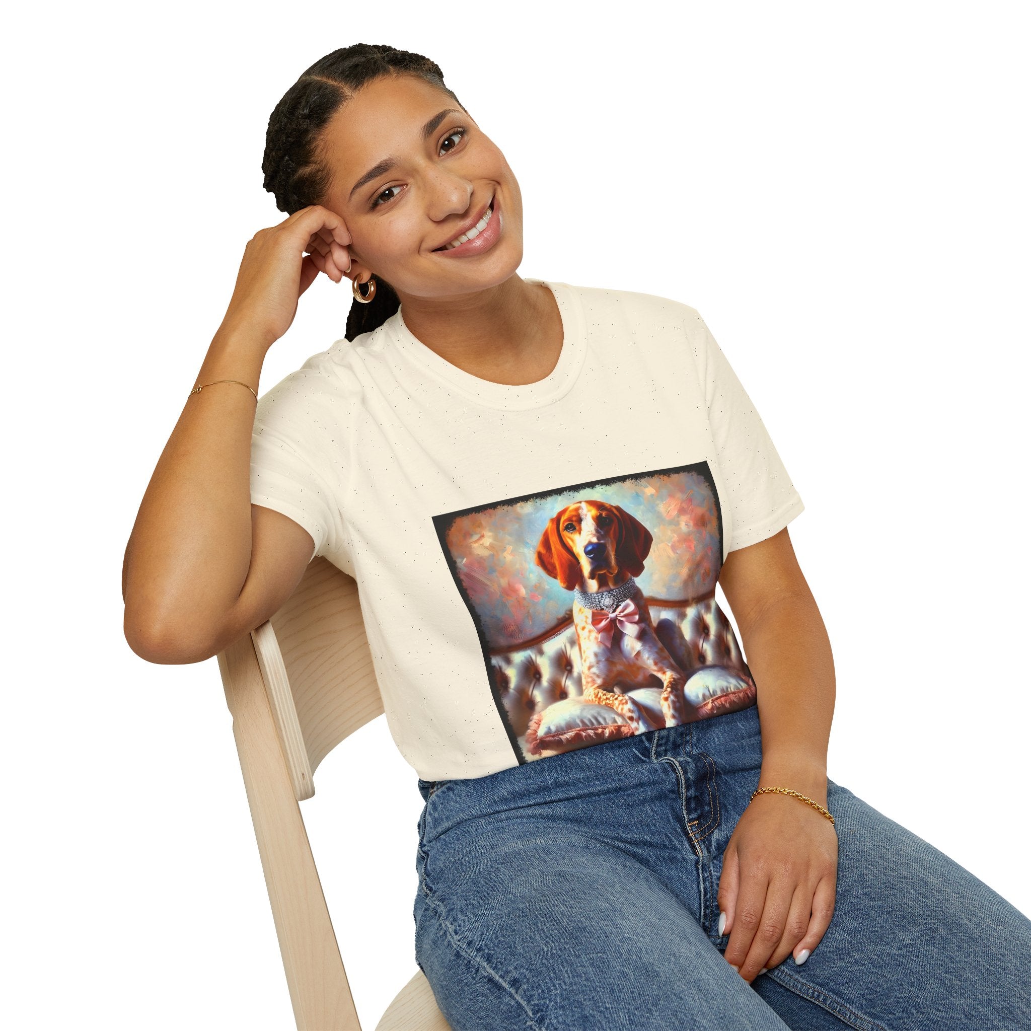 Coonhound Redtick Princess Classic | Unisex Dog T-Shirt